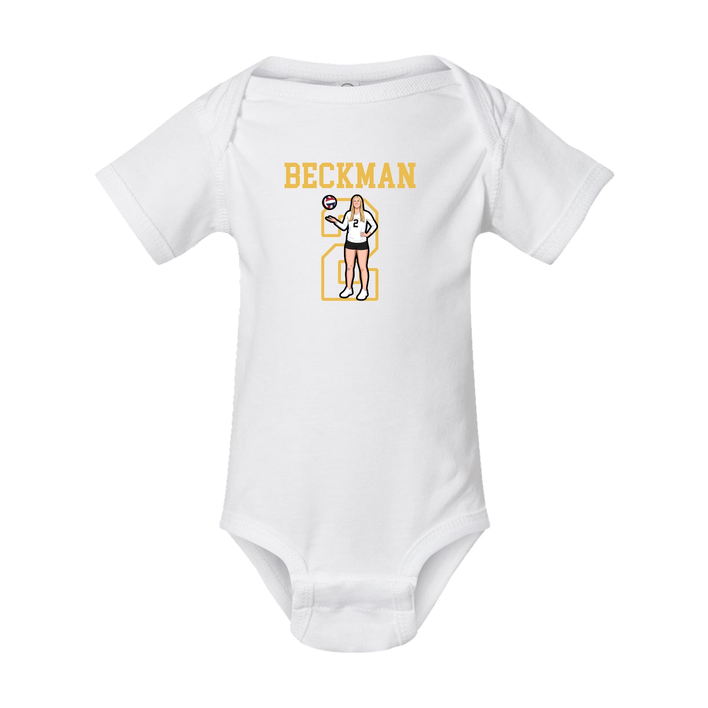 Baby Onesie — Shirsey in White