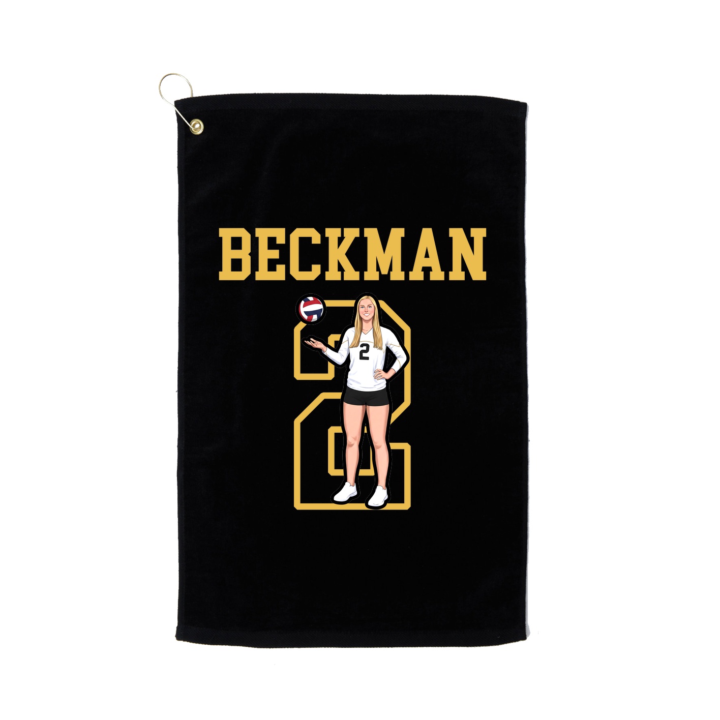 Golf Towel — Shirsey in Black
