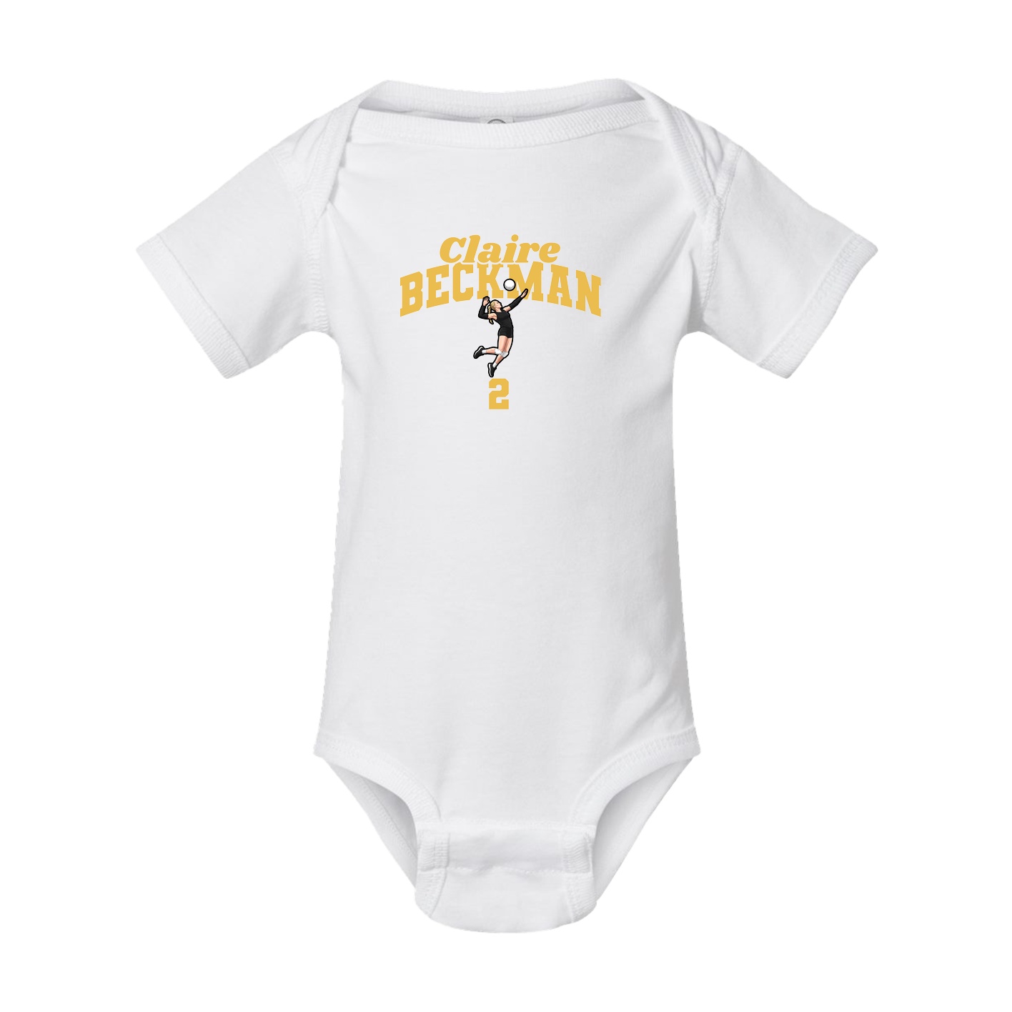 Baby Onesie — Signature Arch in White