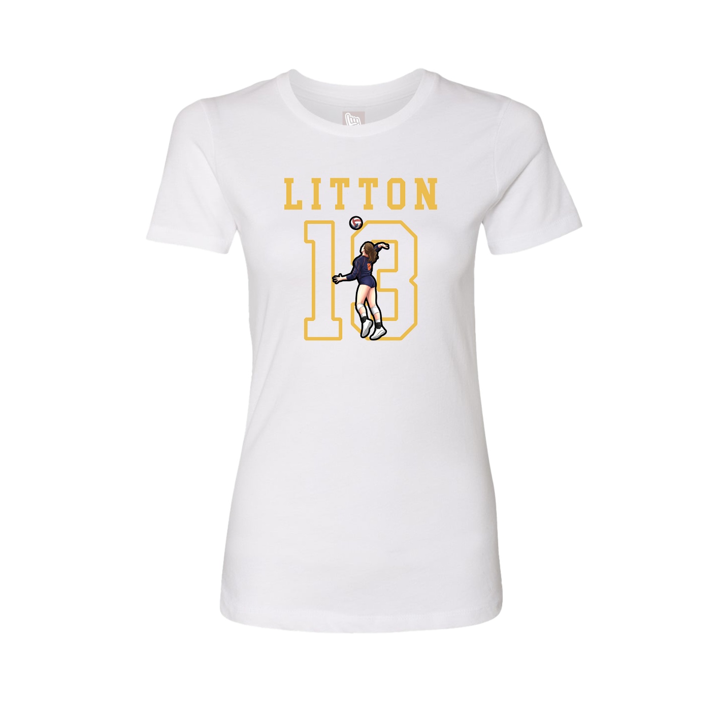 Fitted Women's Tee — Shirsey in White