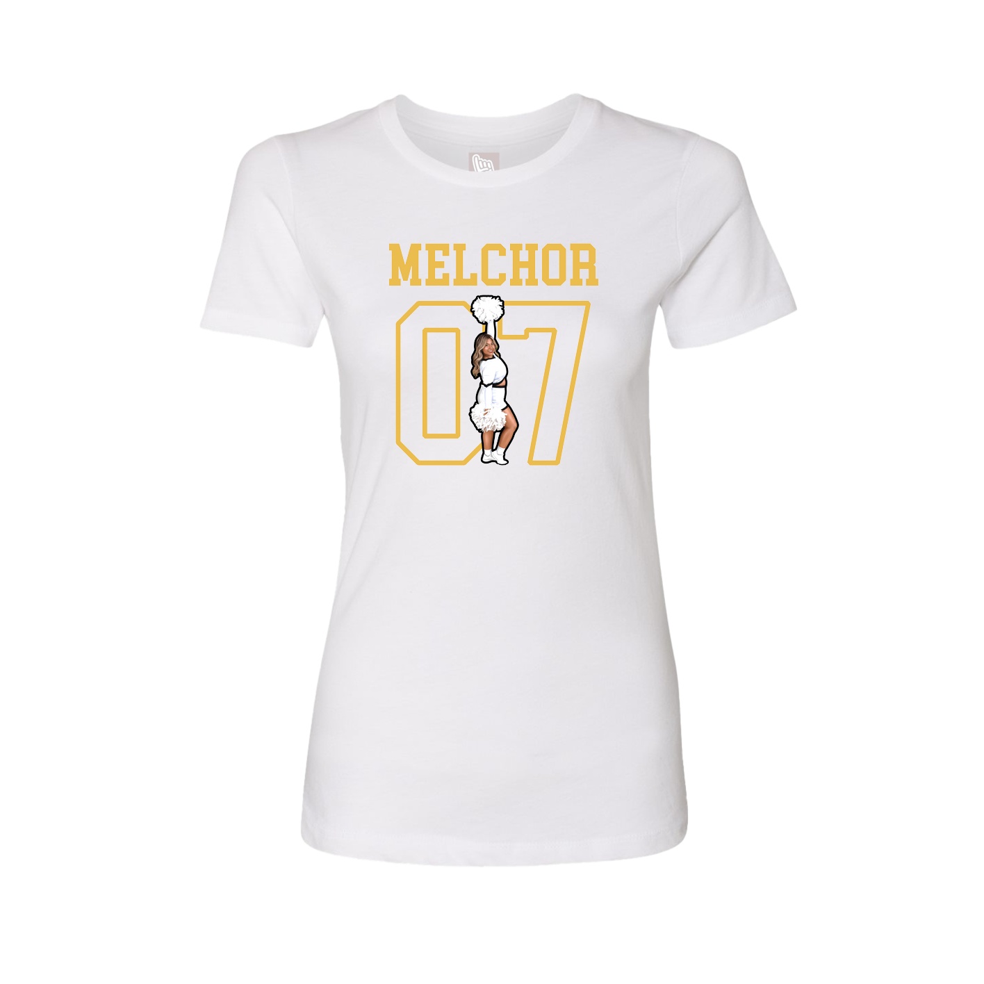 Fitted Women's Tee — Shirsey in White