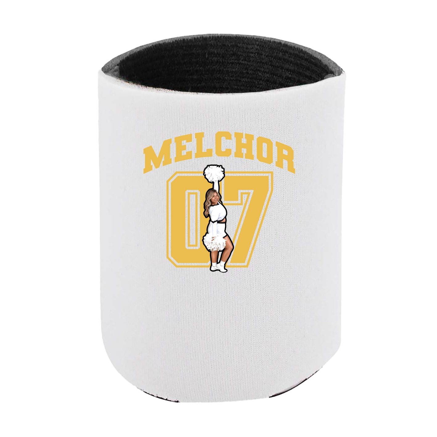Can Holder — Number in White