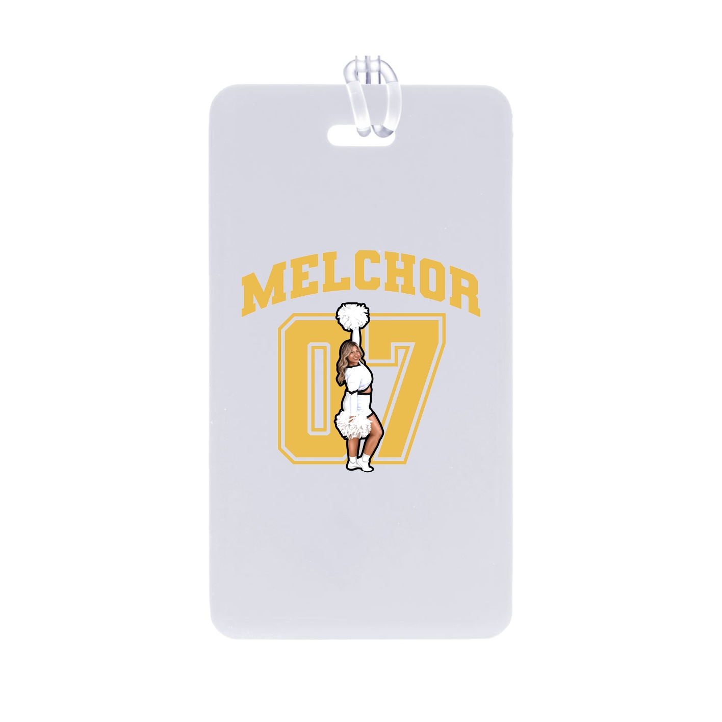 Bag Tag — Number in Classic