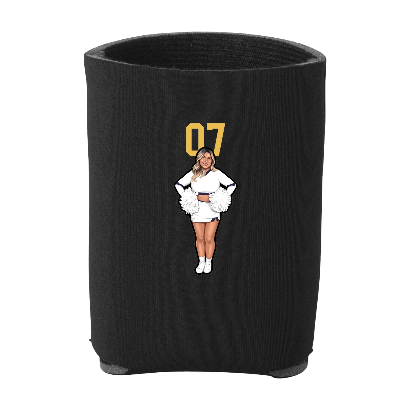 Can Holder — Number Top in Black