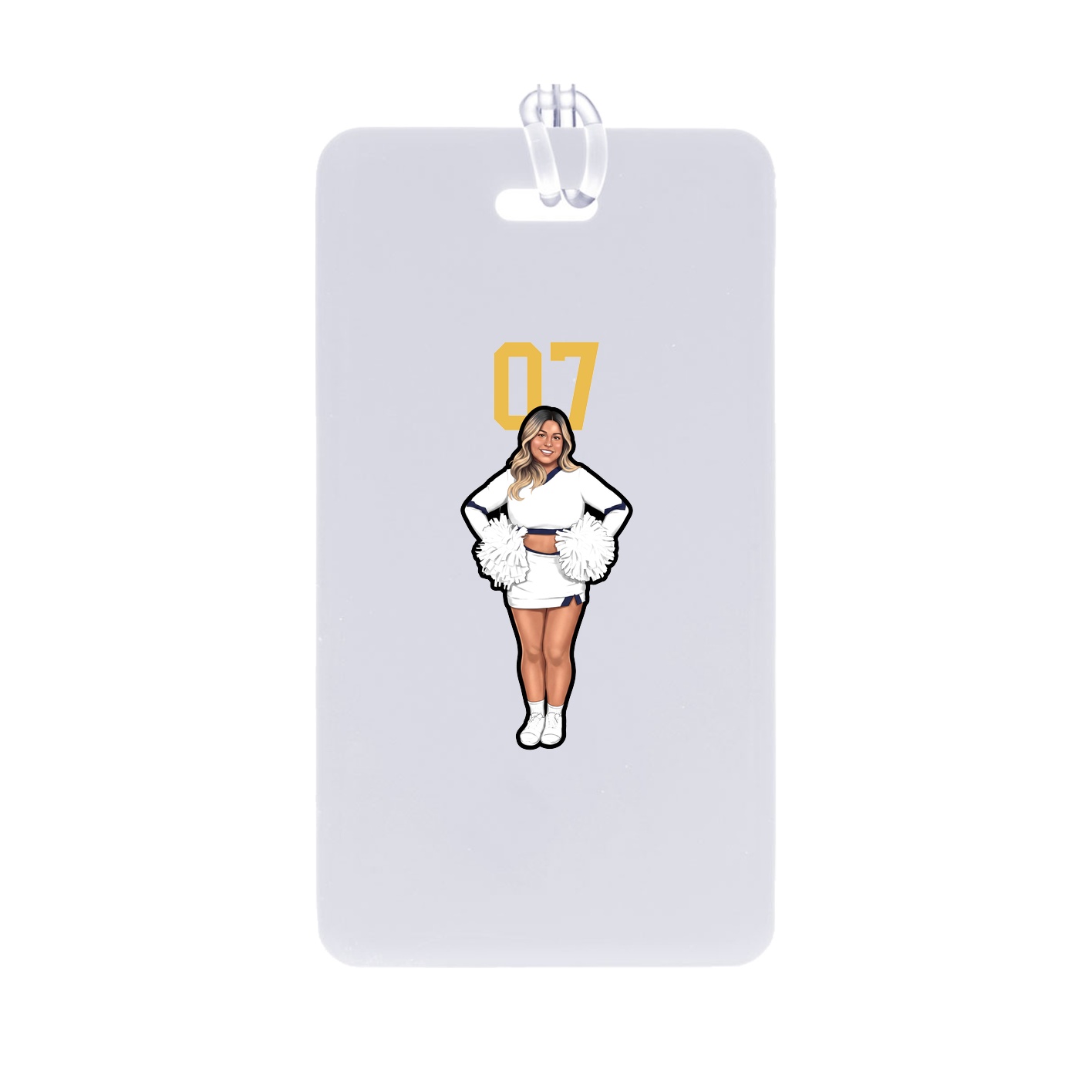 Bag Tag — Number Top in Classic
