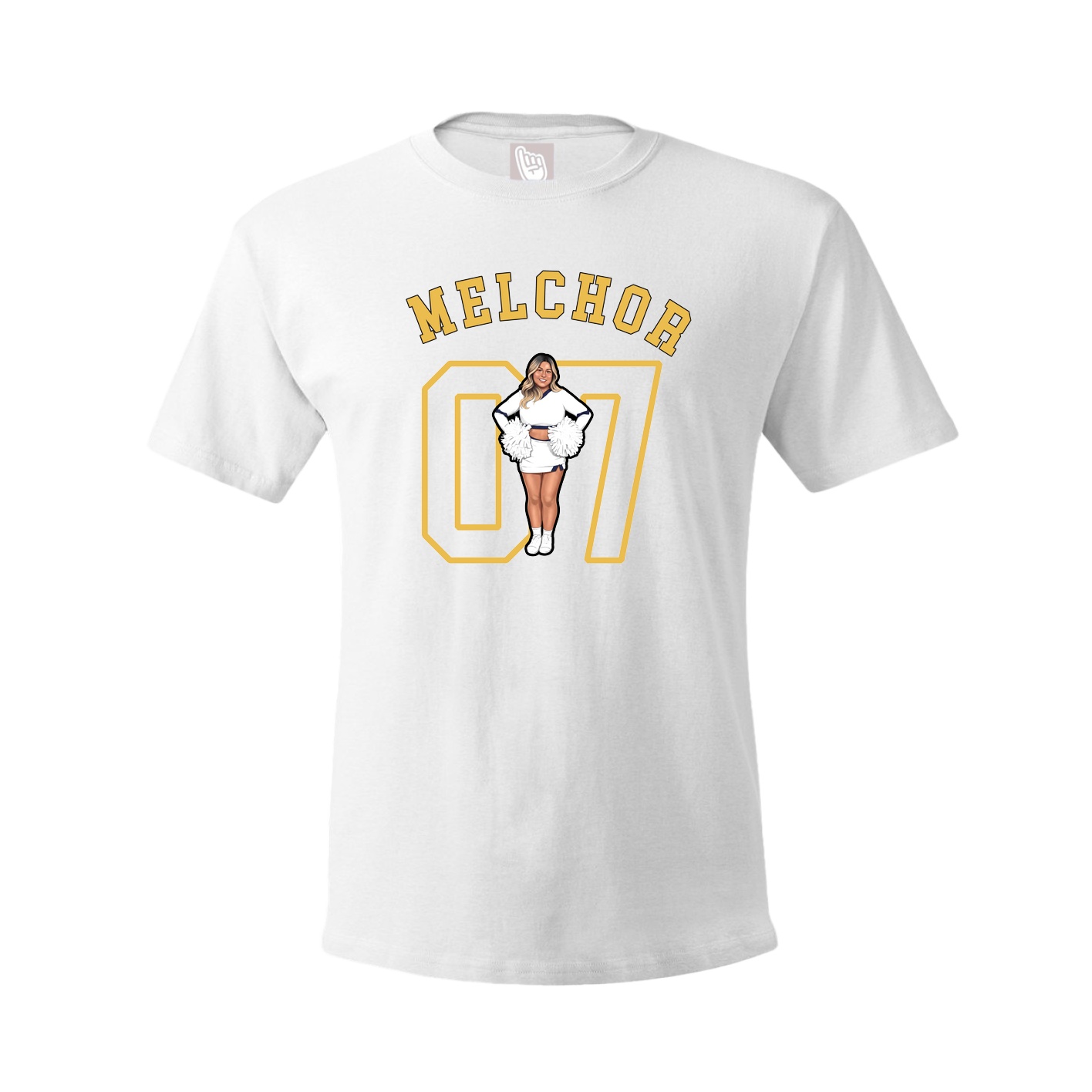 Youth Tee — Shirsey Arch in White