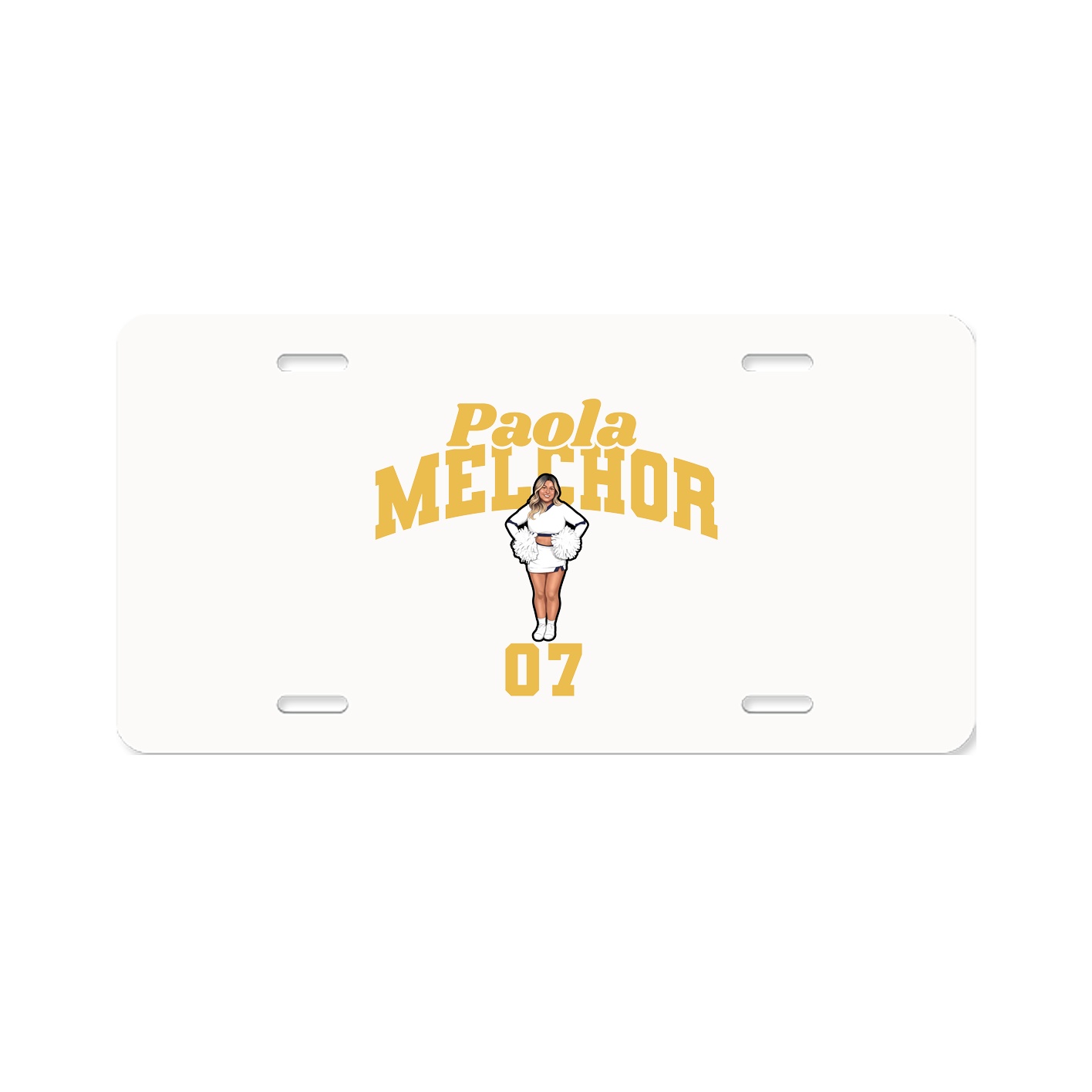 License Plate — Signature Arch in Classic
