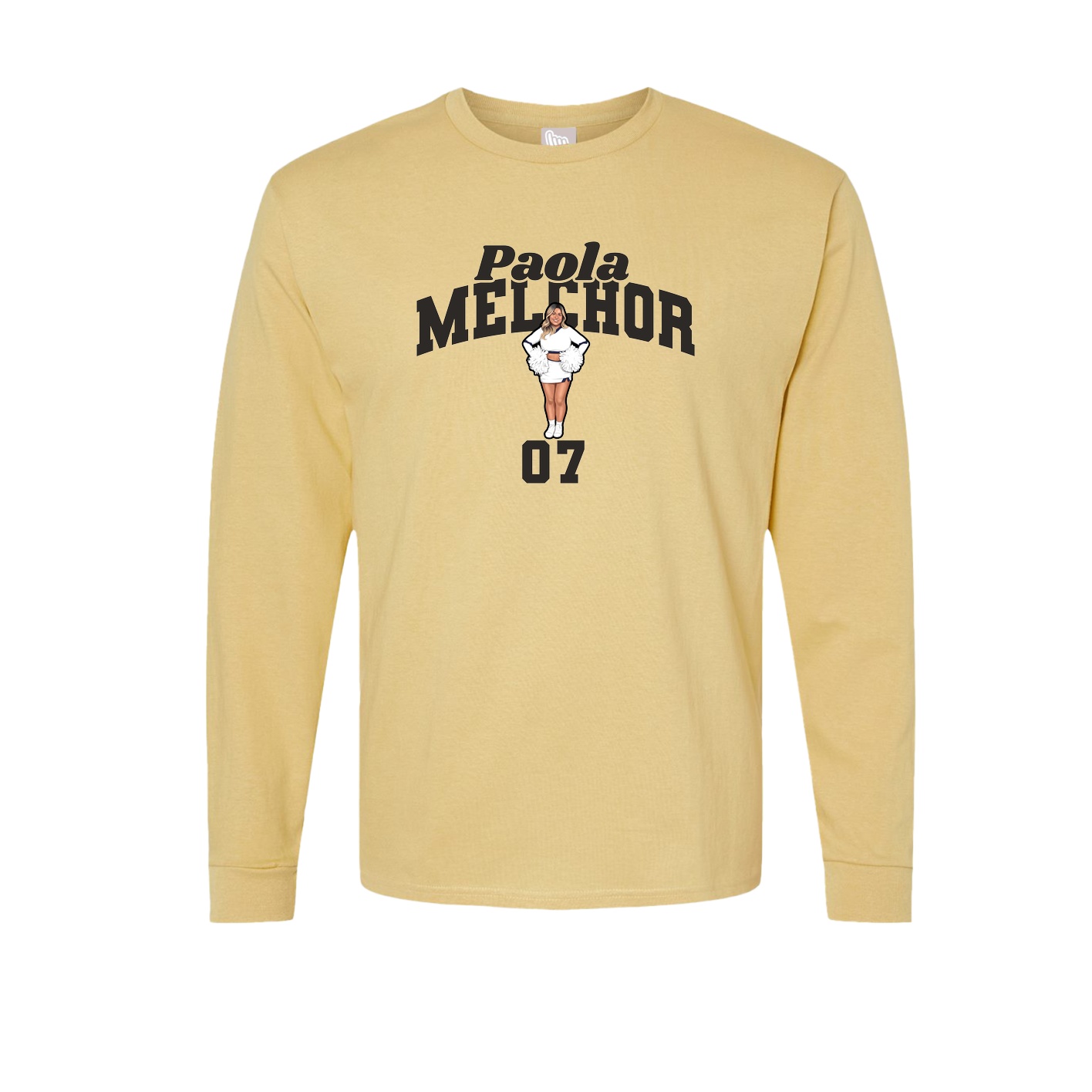 Long Sleeve Tee — Signature Arch in Vegas Gold