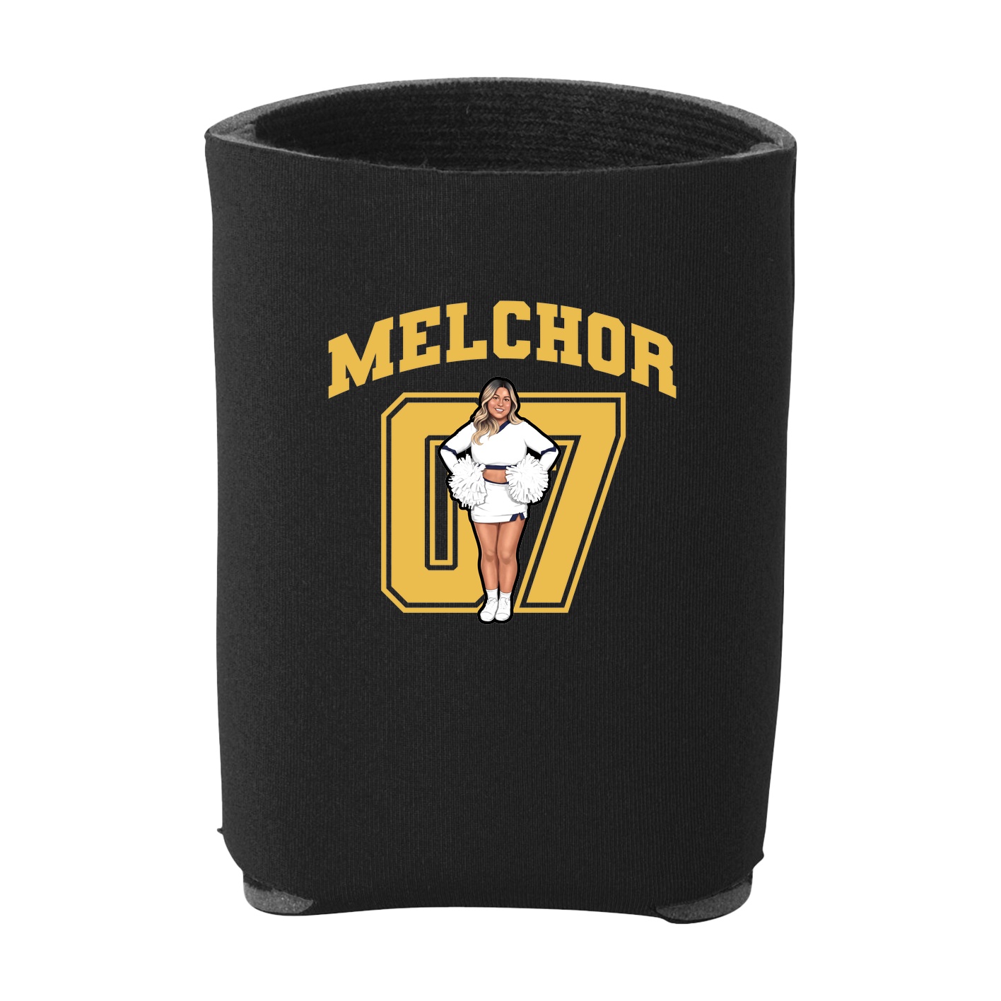 Can Holder — Number in Black