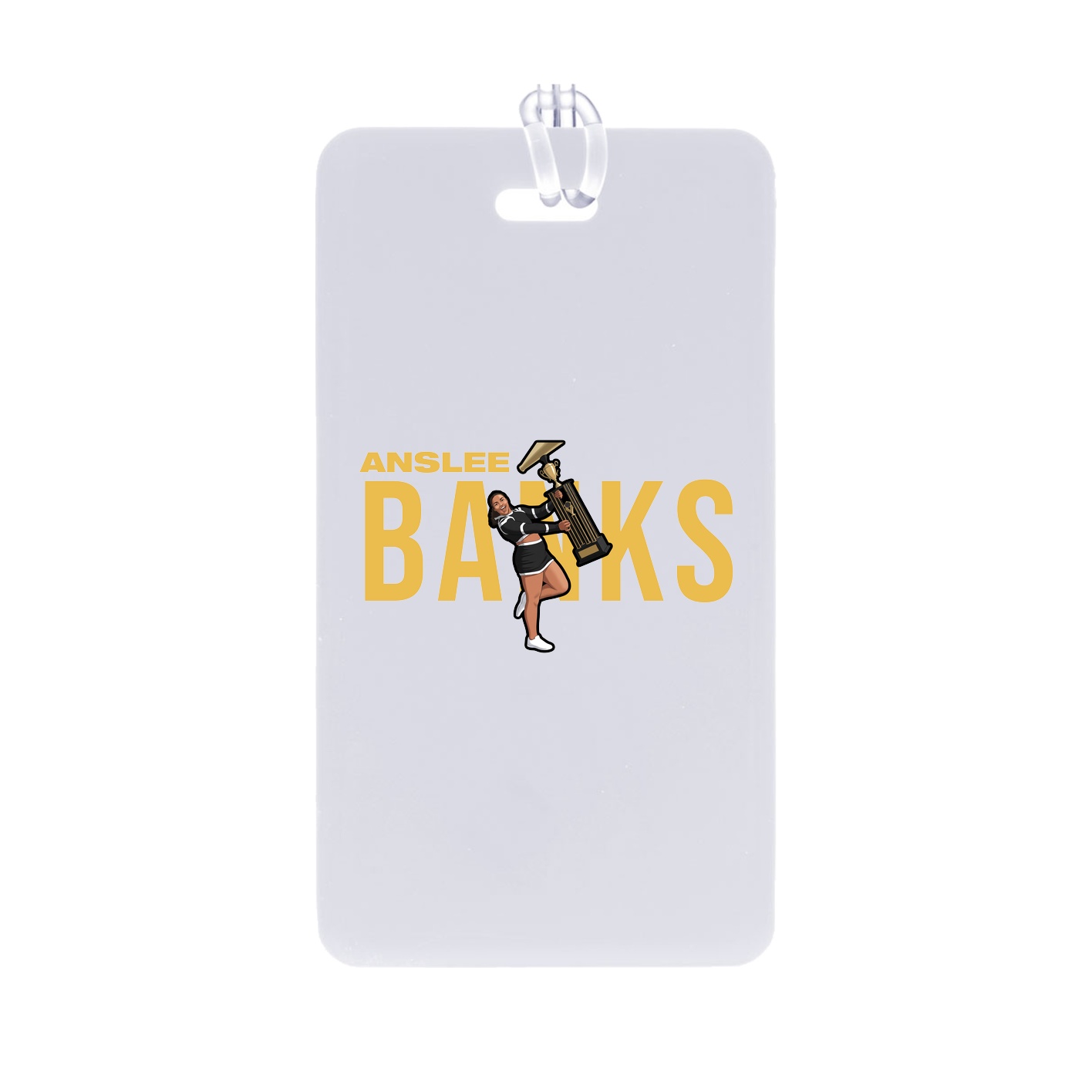 Bag Tag — Player Name in Classic