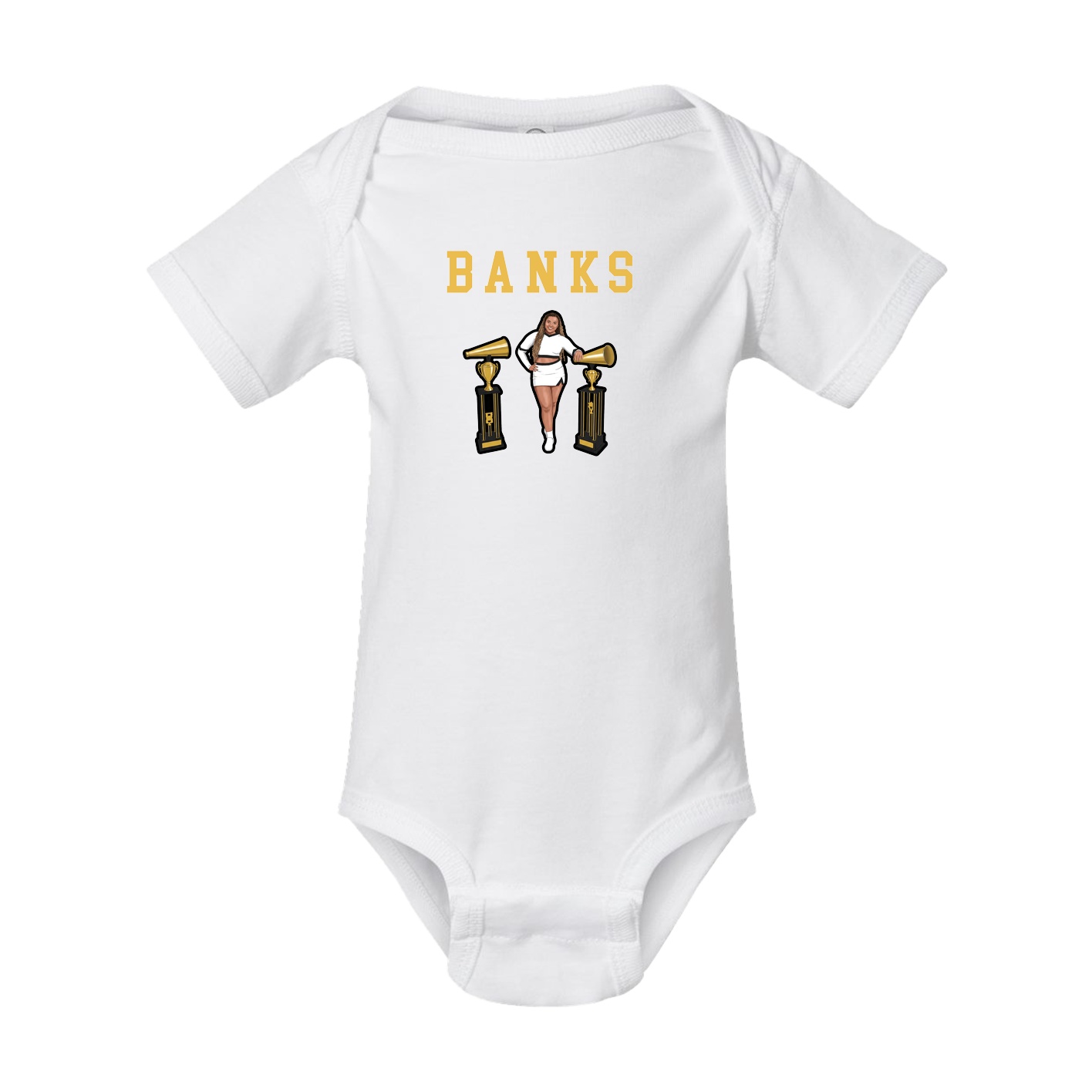 Baby Onesie — Shirsey in White