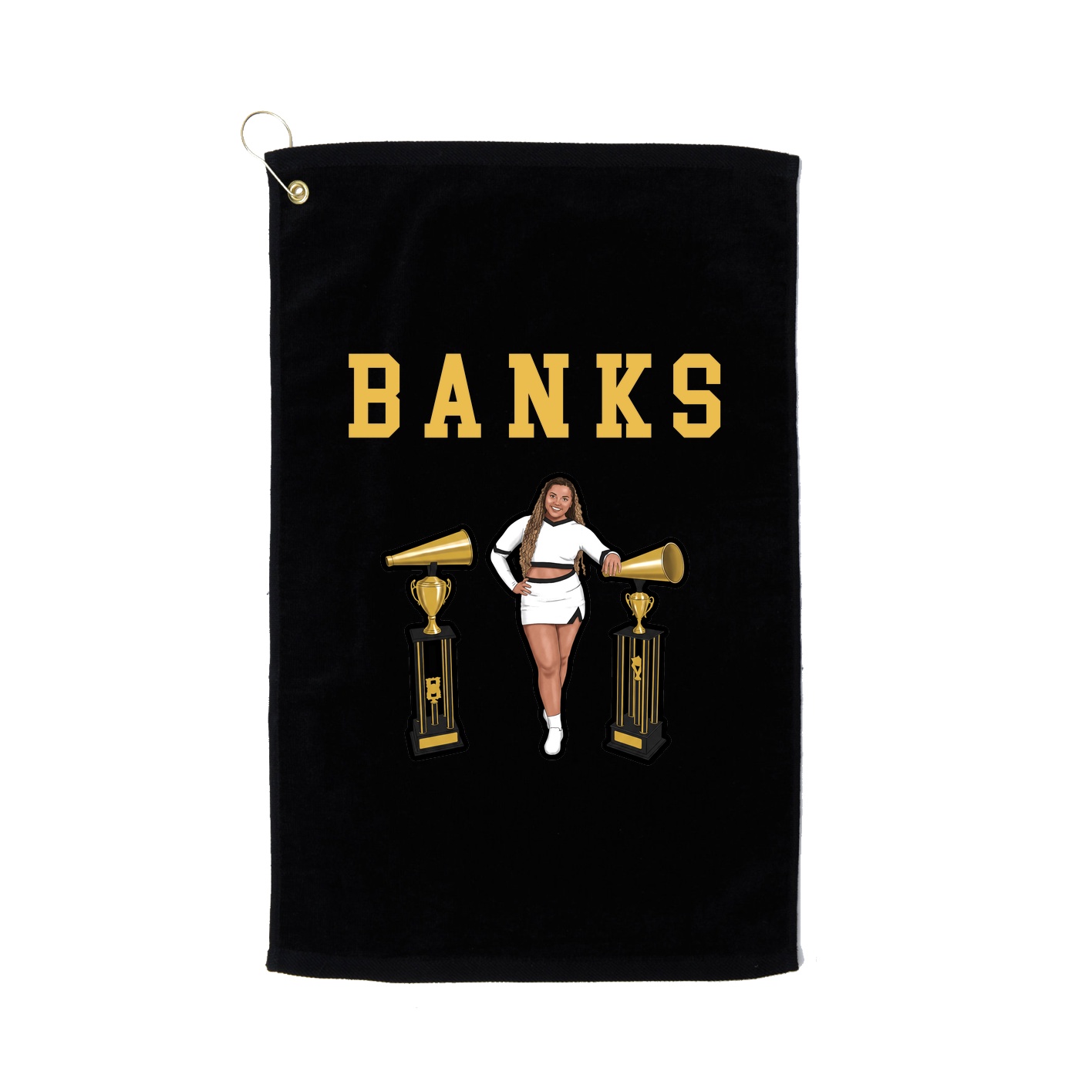 Golf Towel — Shirsey in Black