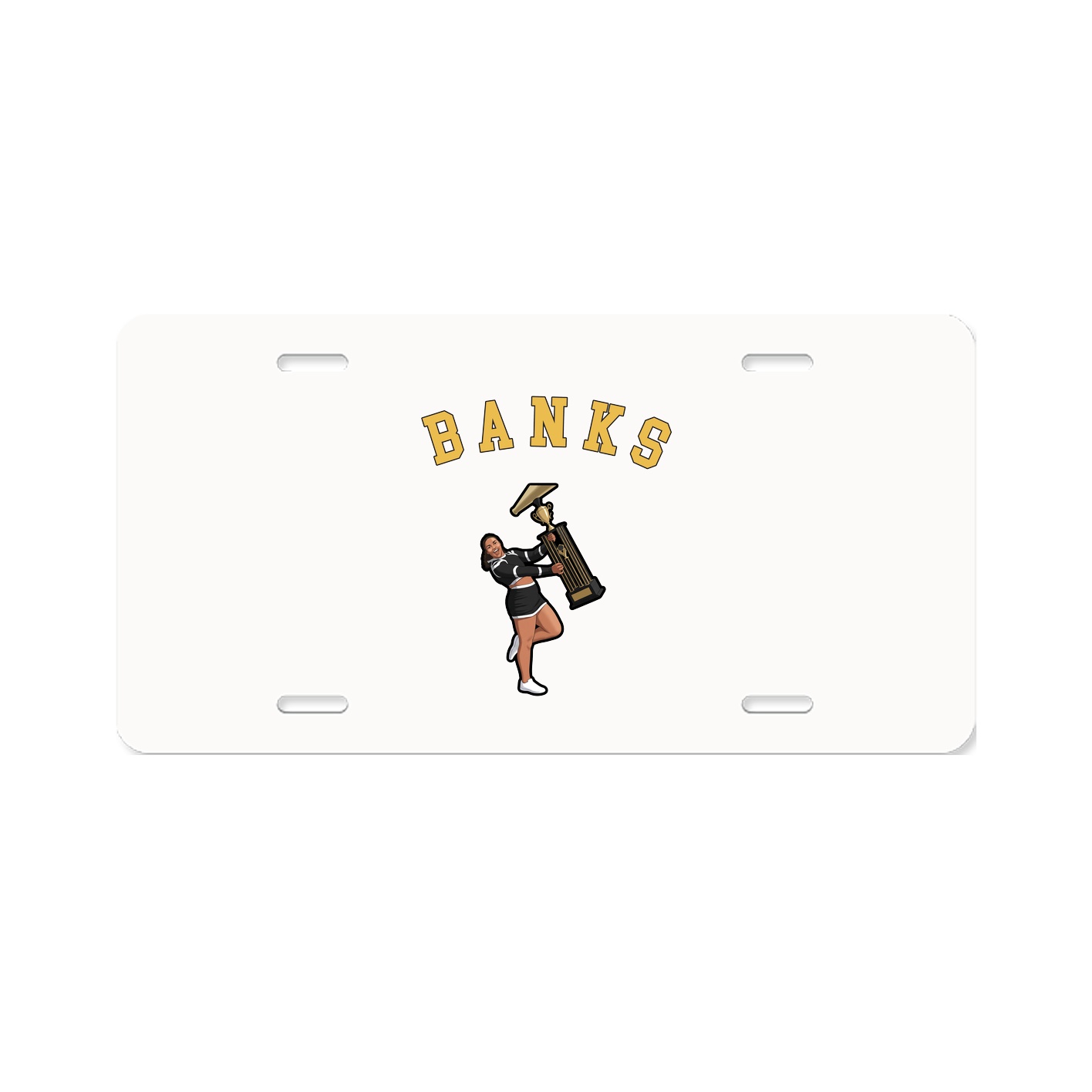 License Plate — Shirsey Arch in Classic