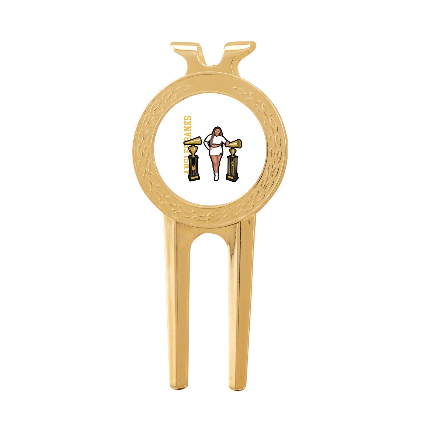 Divot Tool with Ball Marker — Name Vertical in Classic