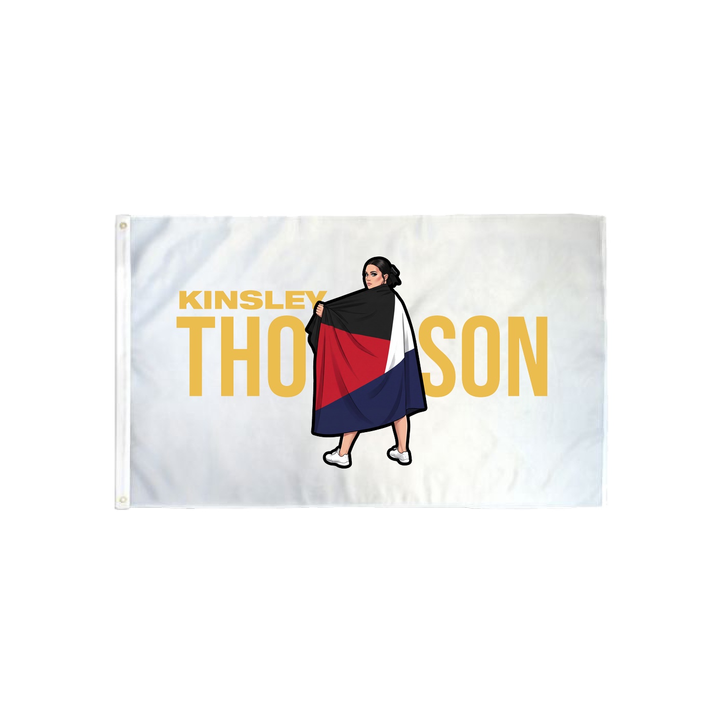 3x5 Flag — Player Name in Classic