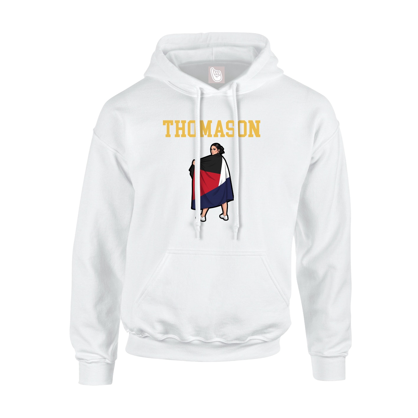 Youth Hoodie — Shirsey in White