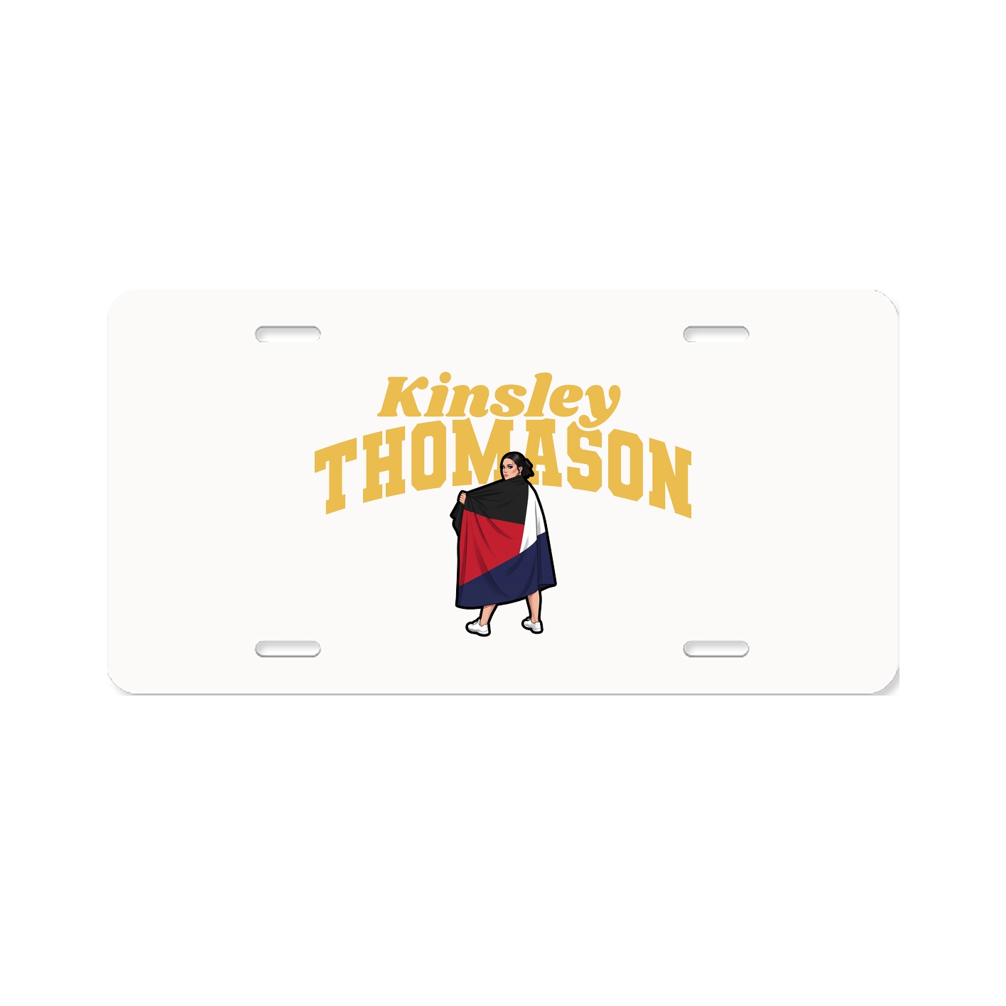License Plate — Signature Arch in Classic