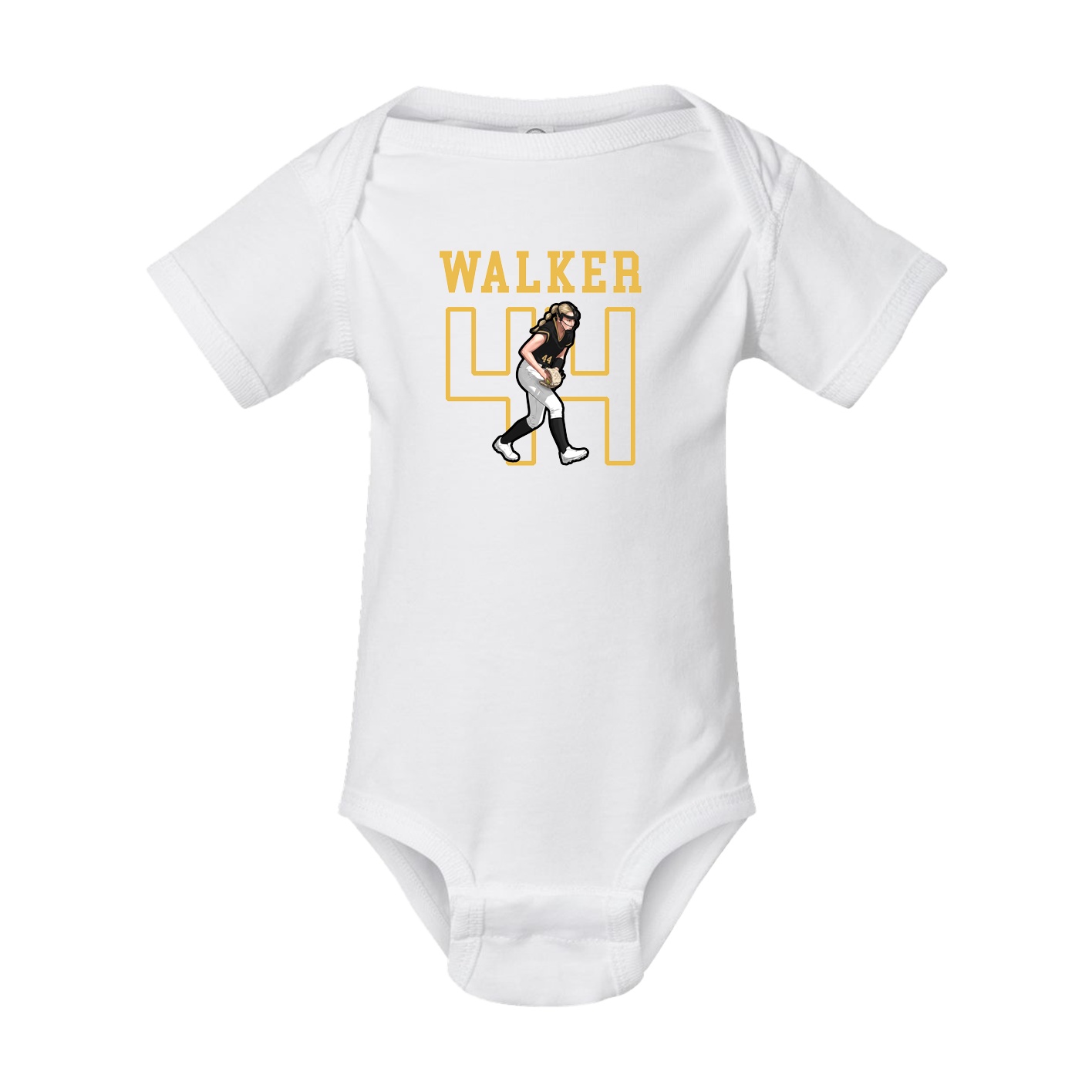 Baby Onesie — Shirsey in White