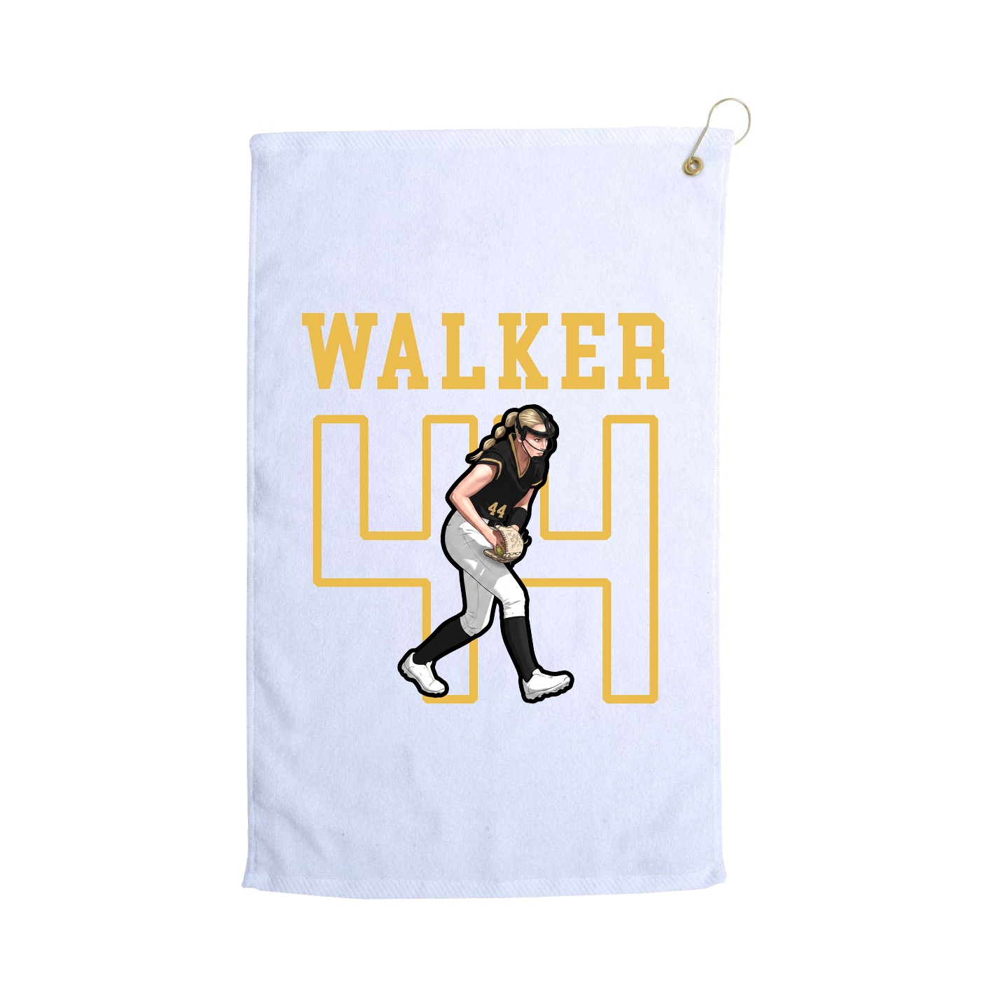 Golf Towel — Shirsey in White