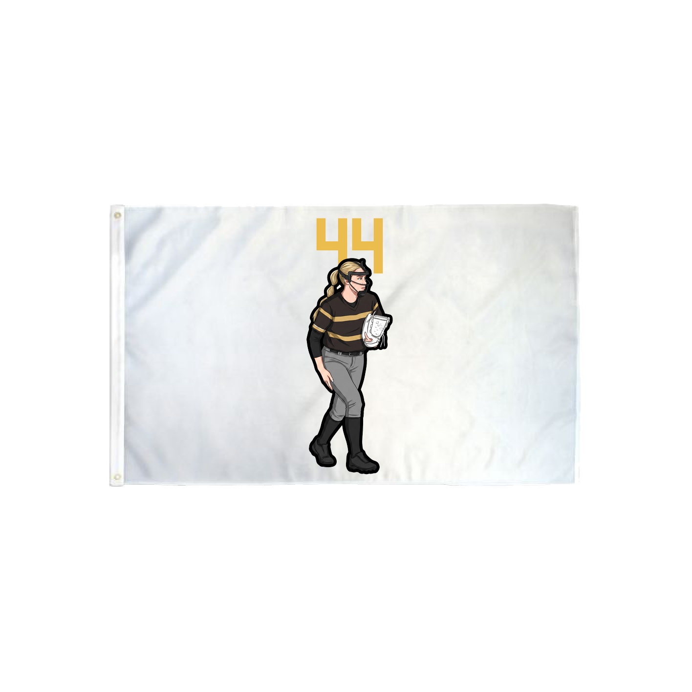 3x5 Flag — Number Top in Classic