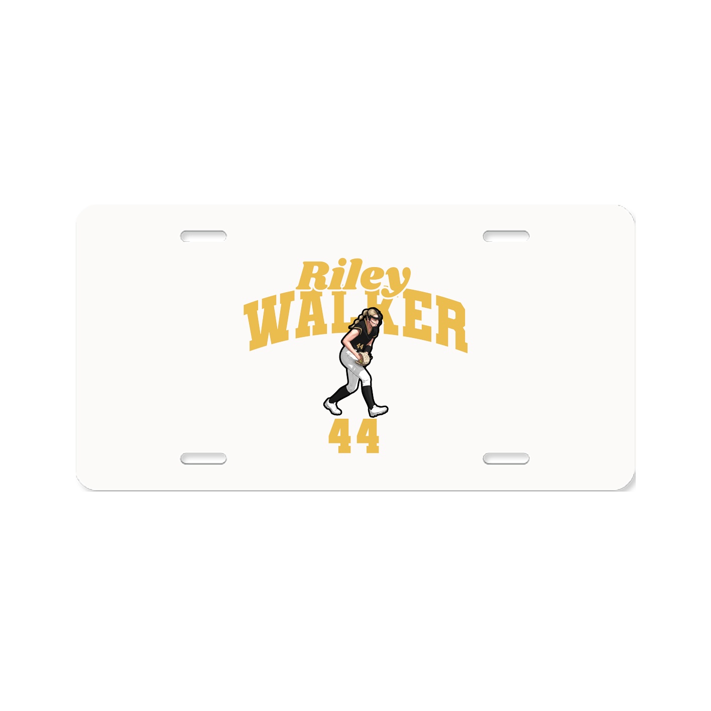 License Plate — Signature Arch in Classic