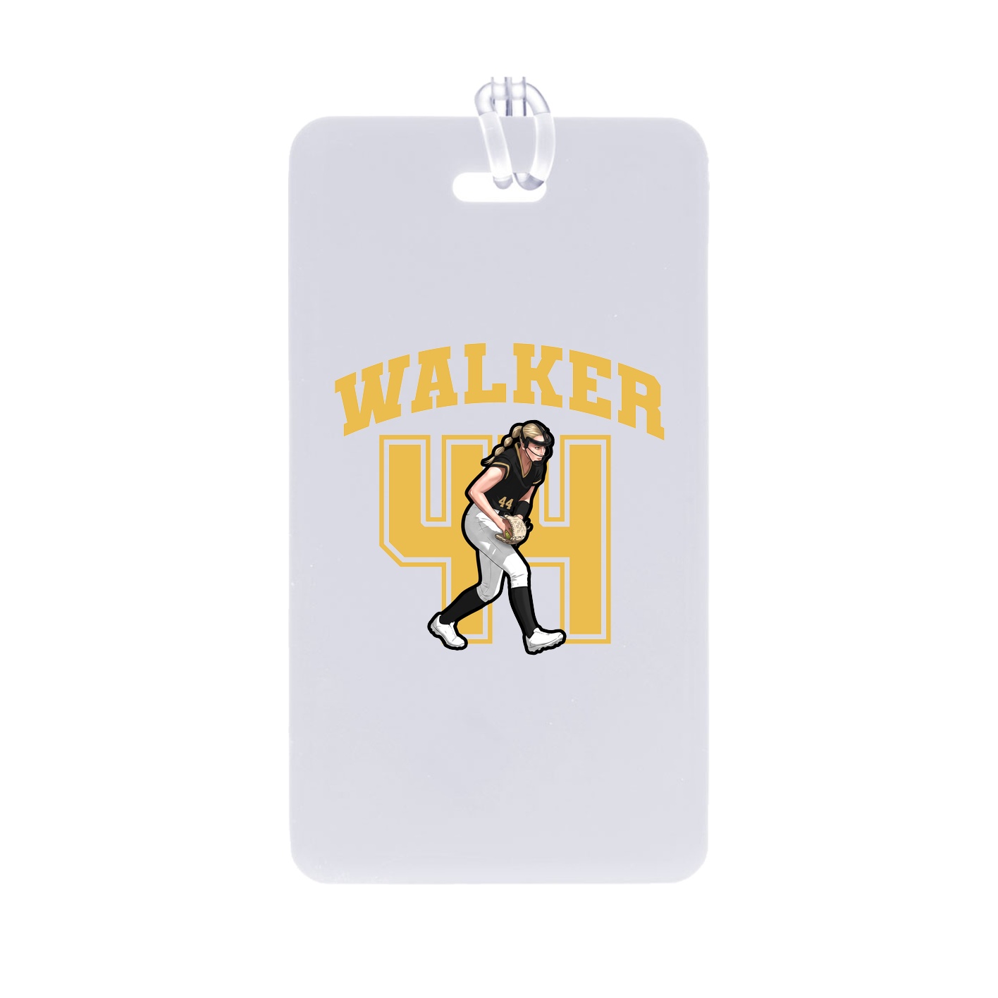 Bag Tag — Number in Classic