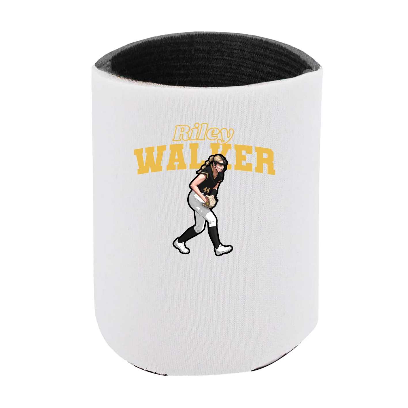 Can Holder — Name Arch in White