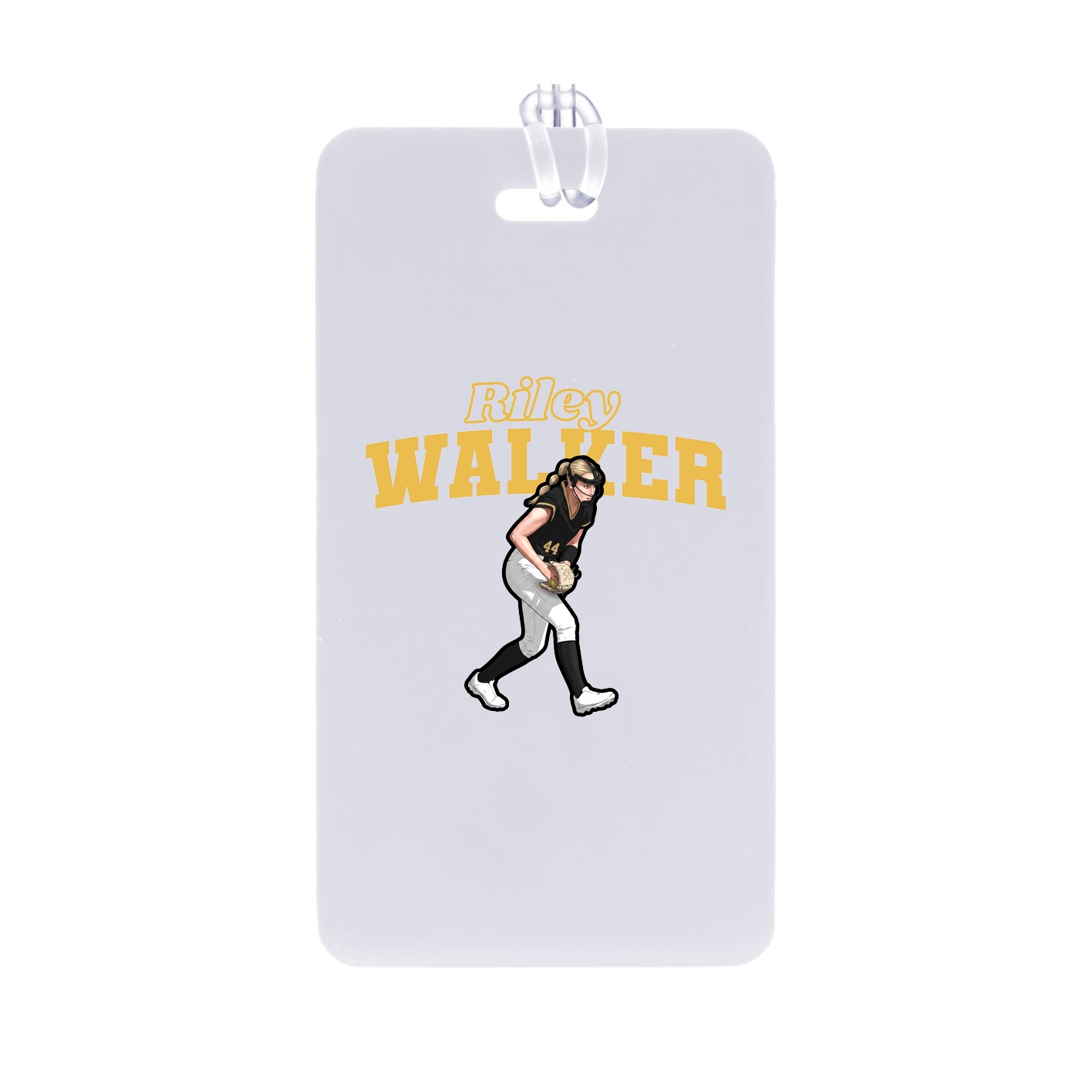 Bag Tag — Name Arch in Classic