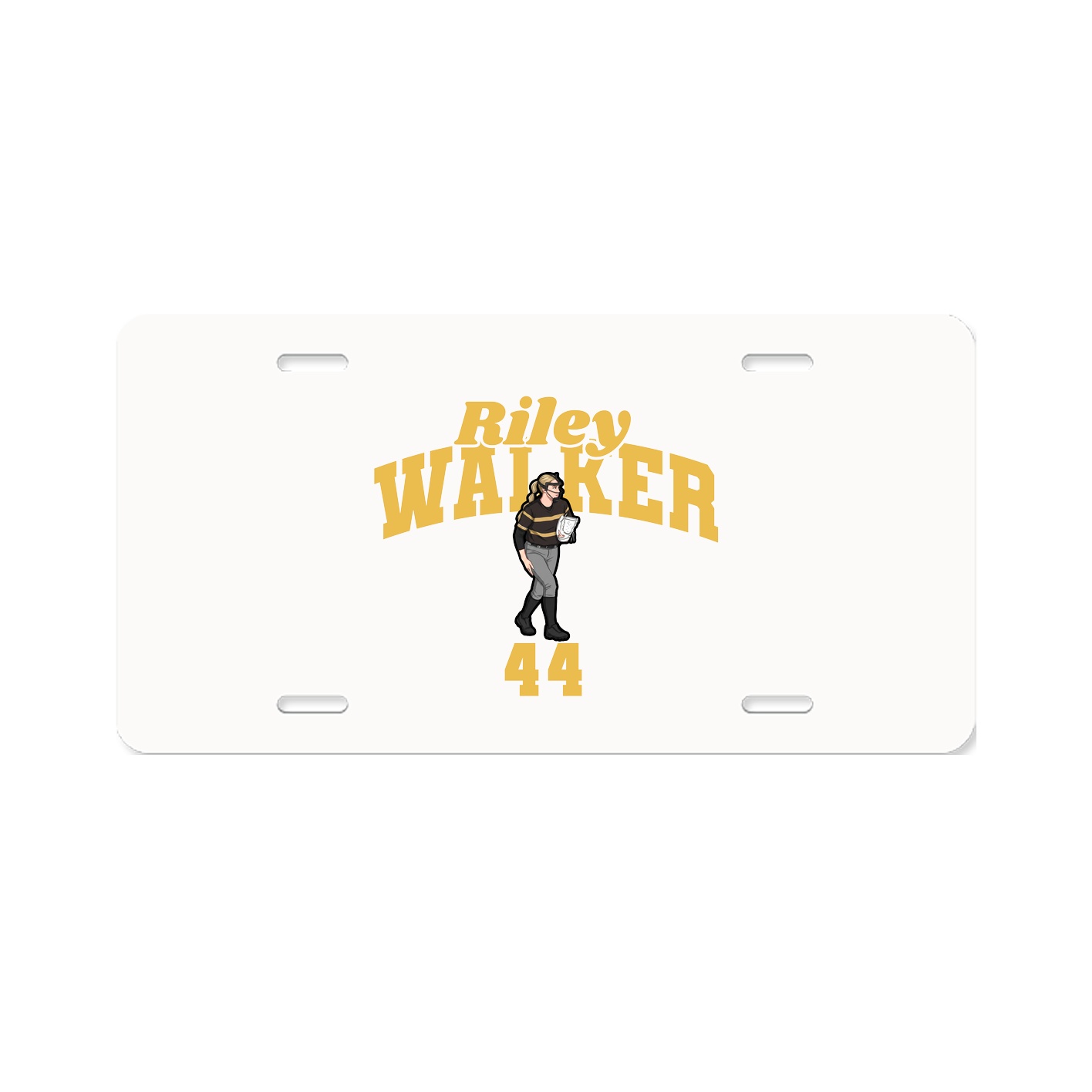 License Plate — Signature Arch in Classic