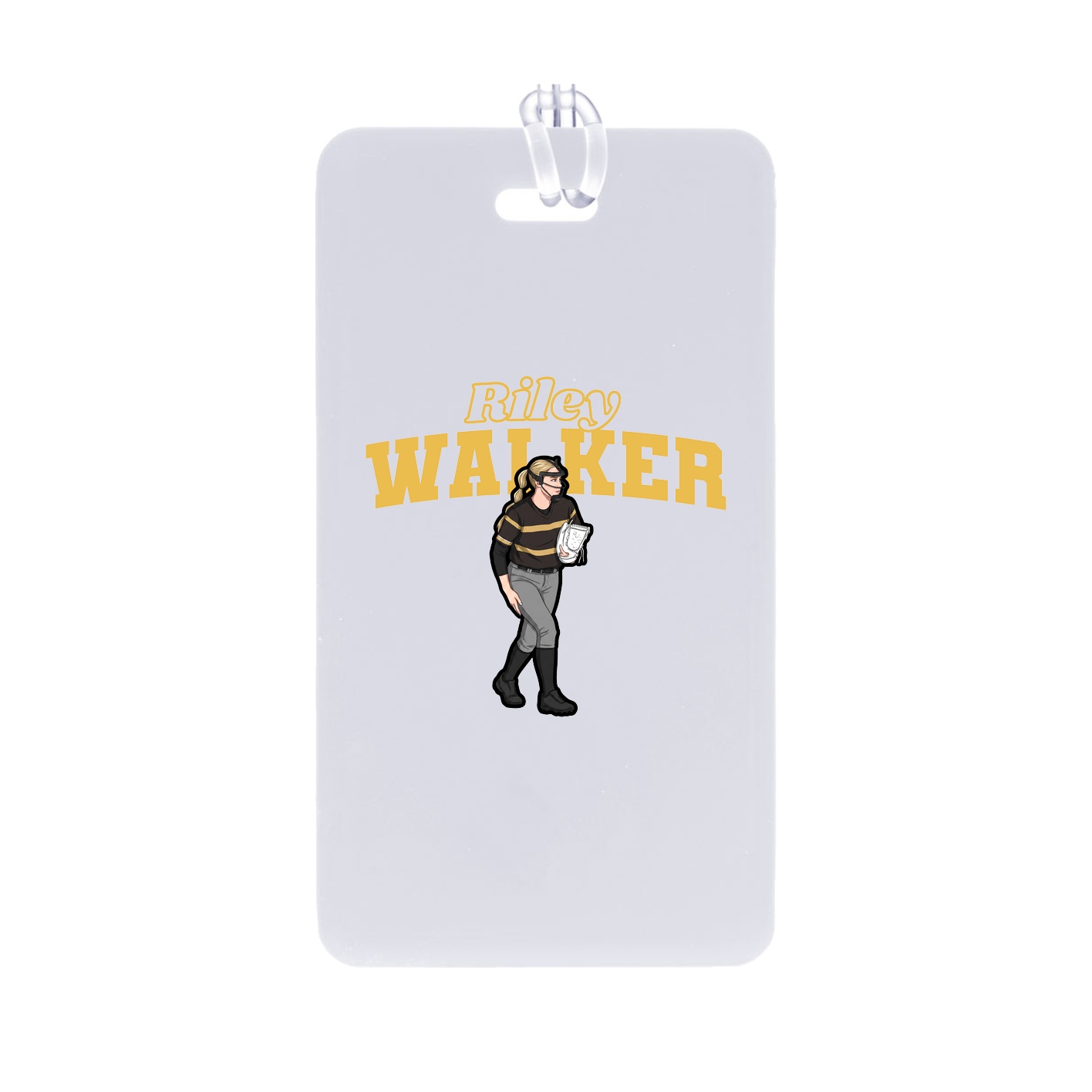 Bag Tag — Name Arch in Classic