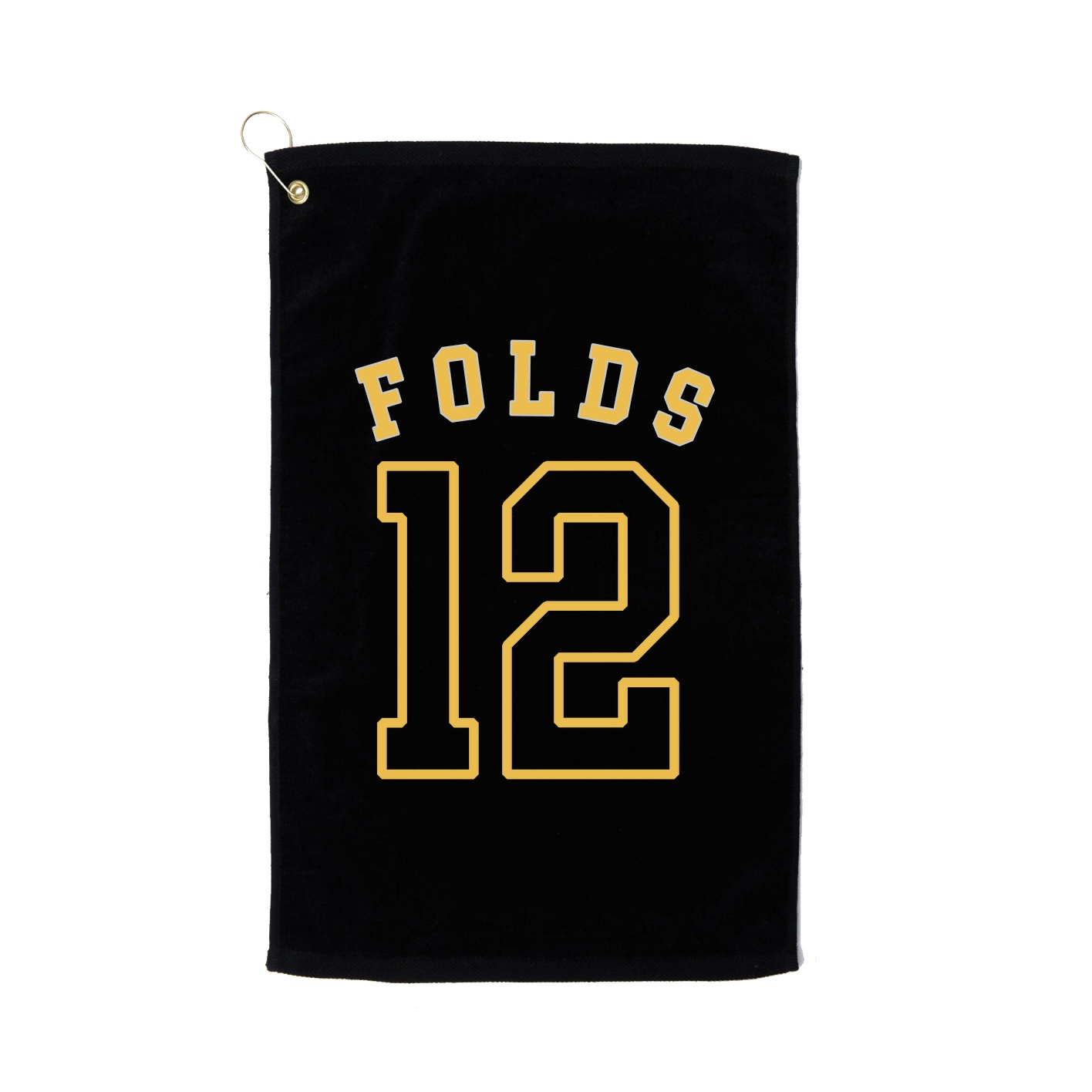 Golf Towel — Shirsey Arch in Black