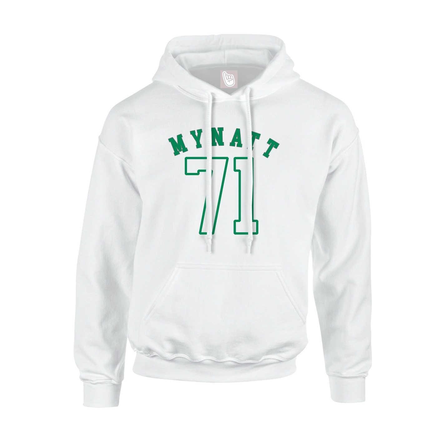 Youth Hoodie — Shirsey Arch in White