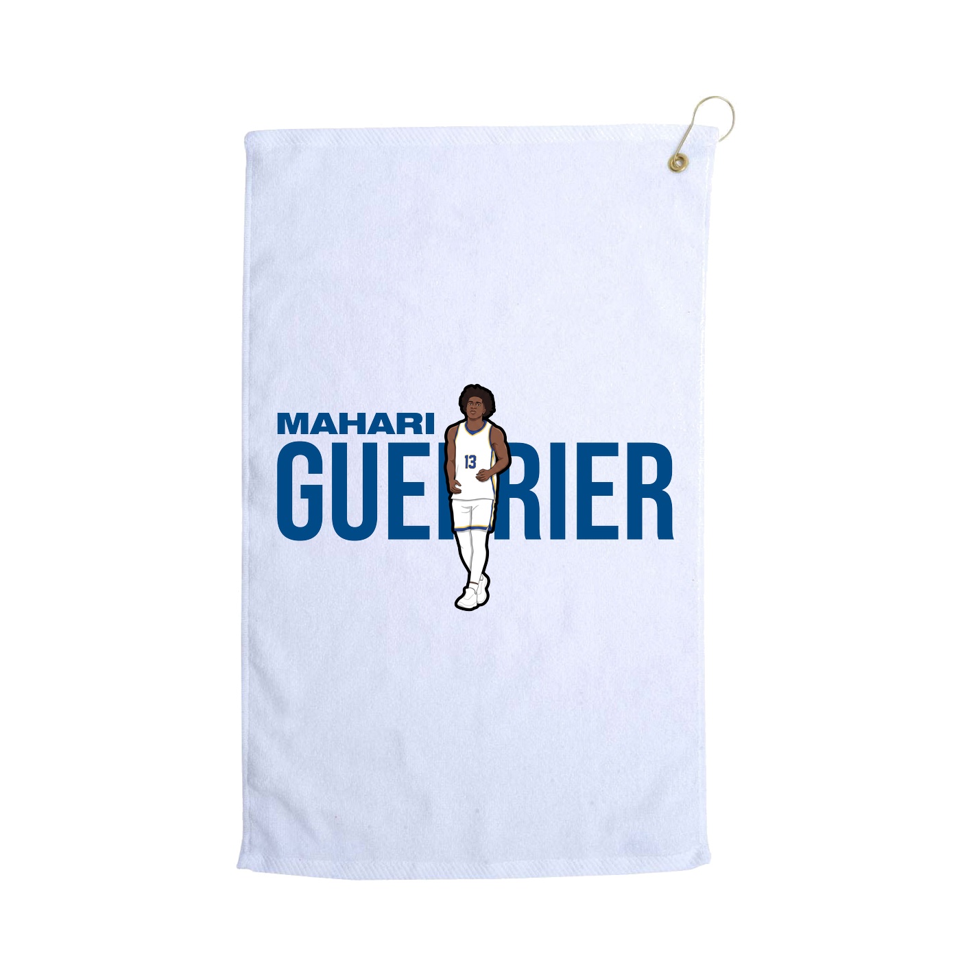 Golf Towel — Player Name in White