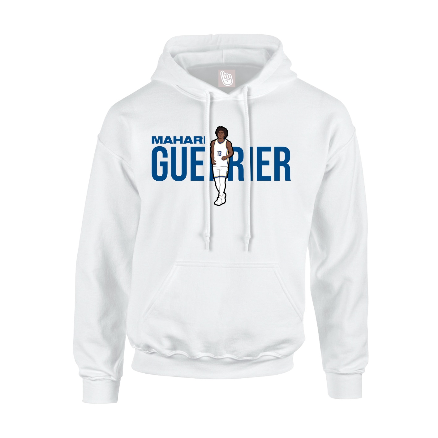 Hoodie — Player Name in White