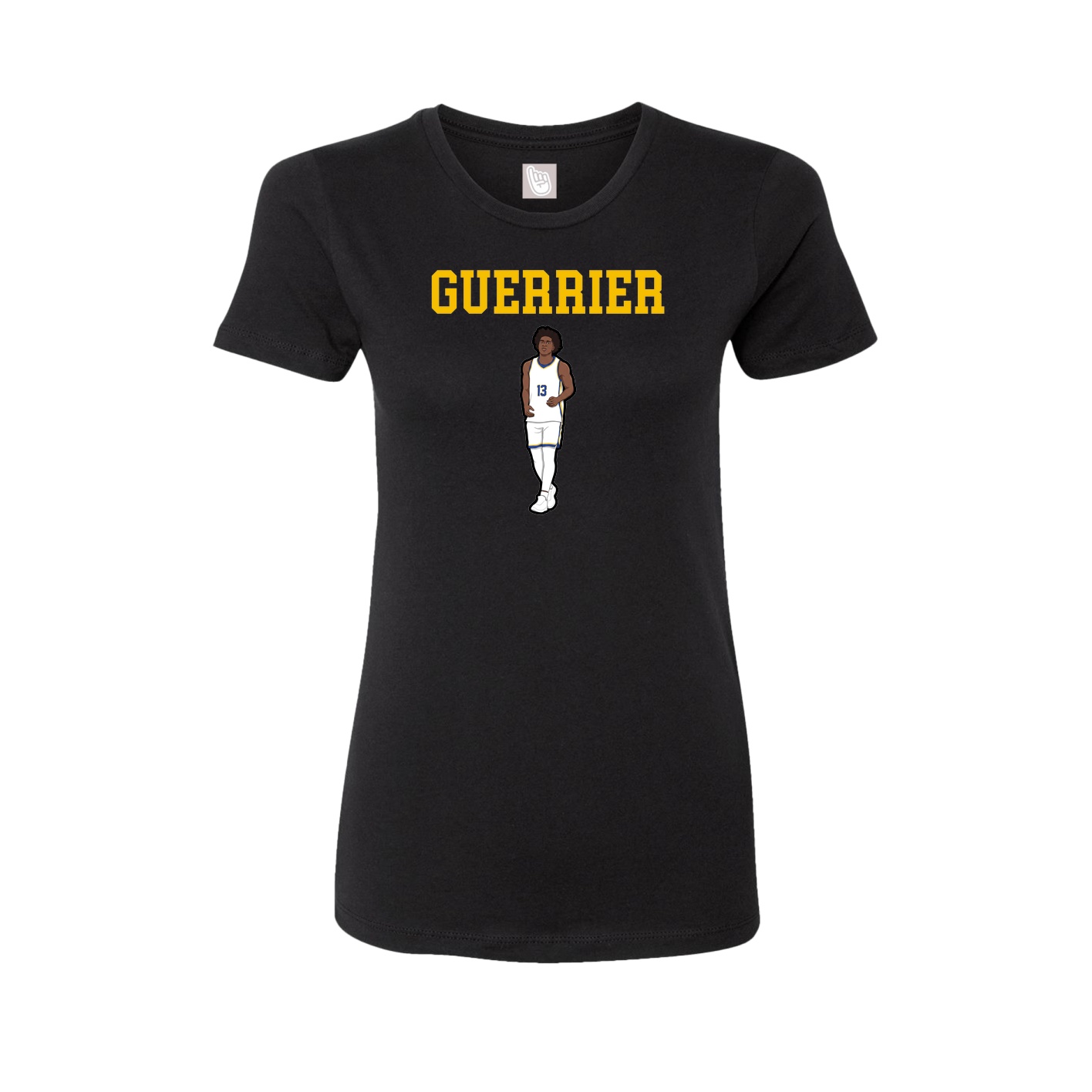 Fitted Women's Tee — Shirsey in Black