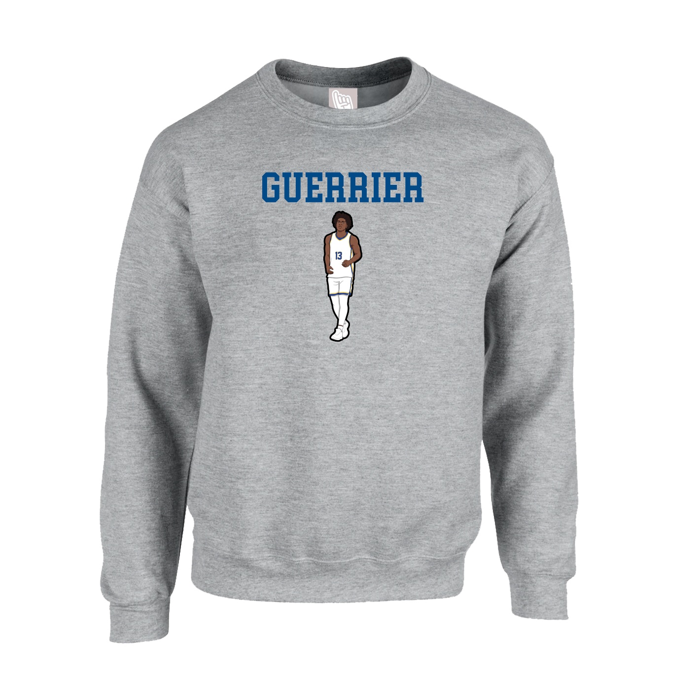 Fleece Crew — Shirsey in Grey