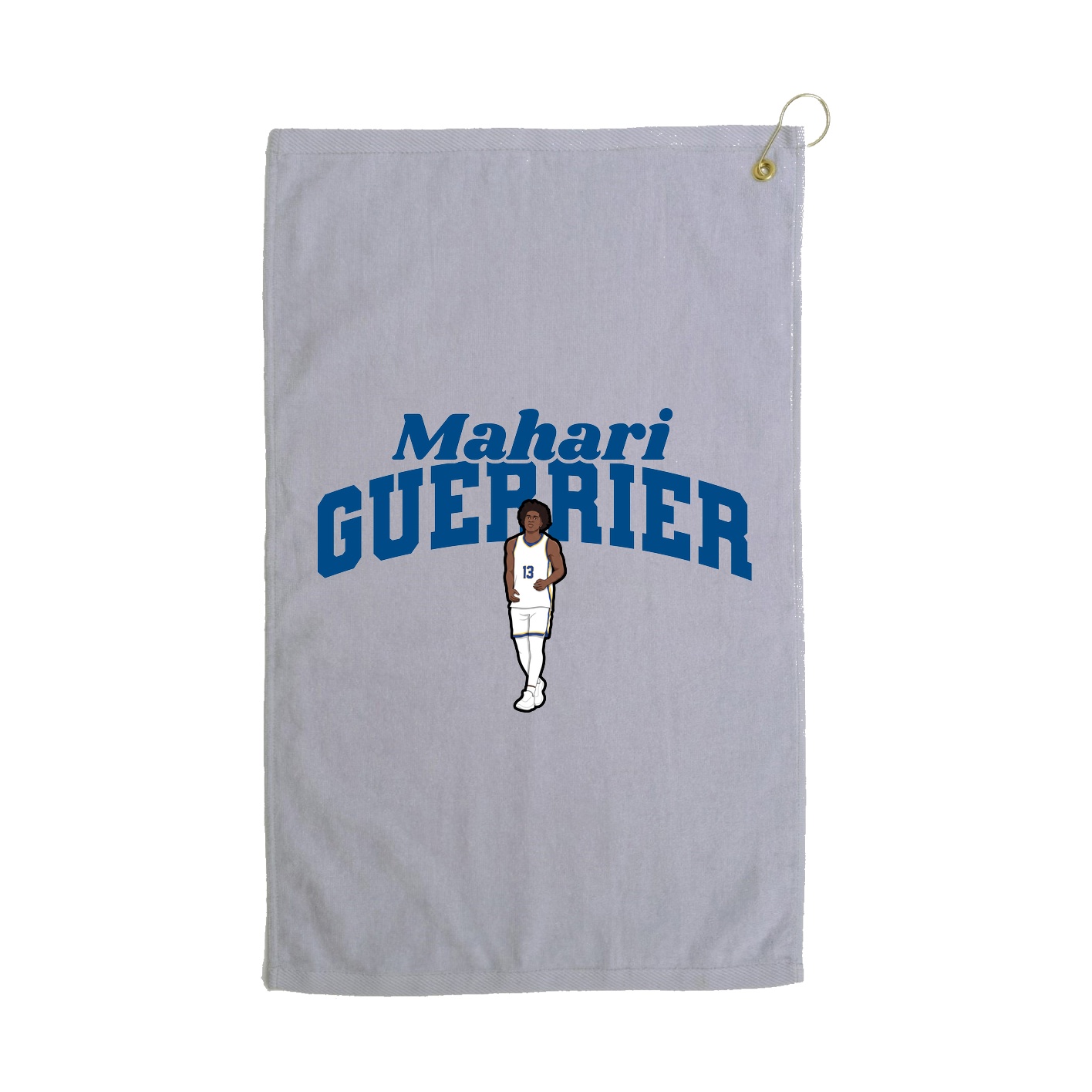 Golf Towel — Signature Arch in Grey