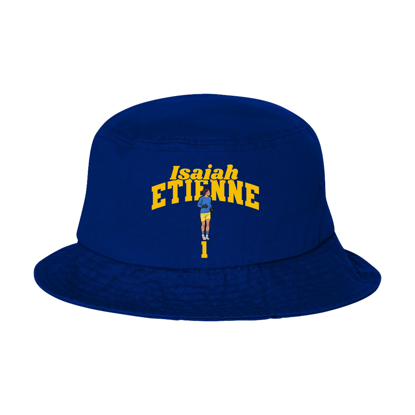 Bucket Cap — Signature Arch in Royal Blue