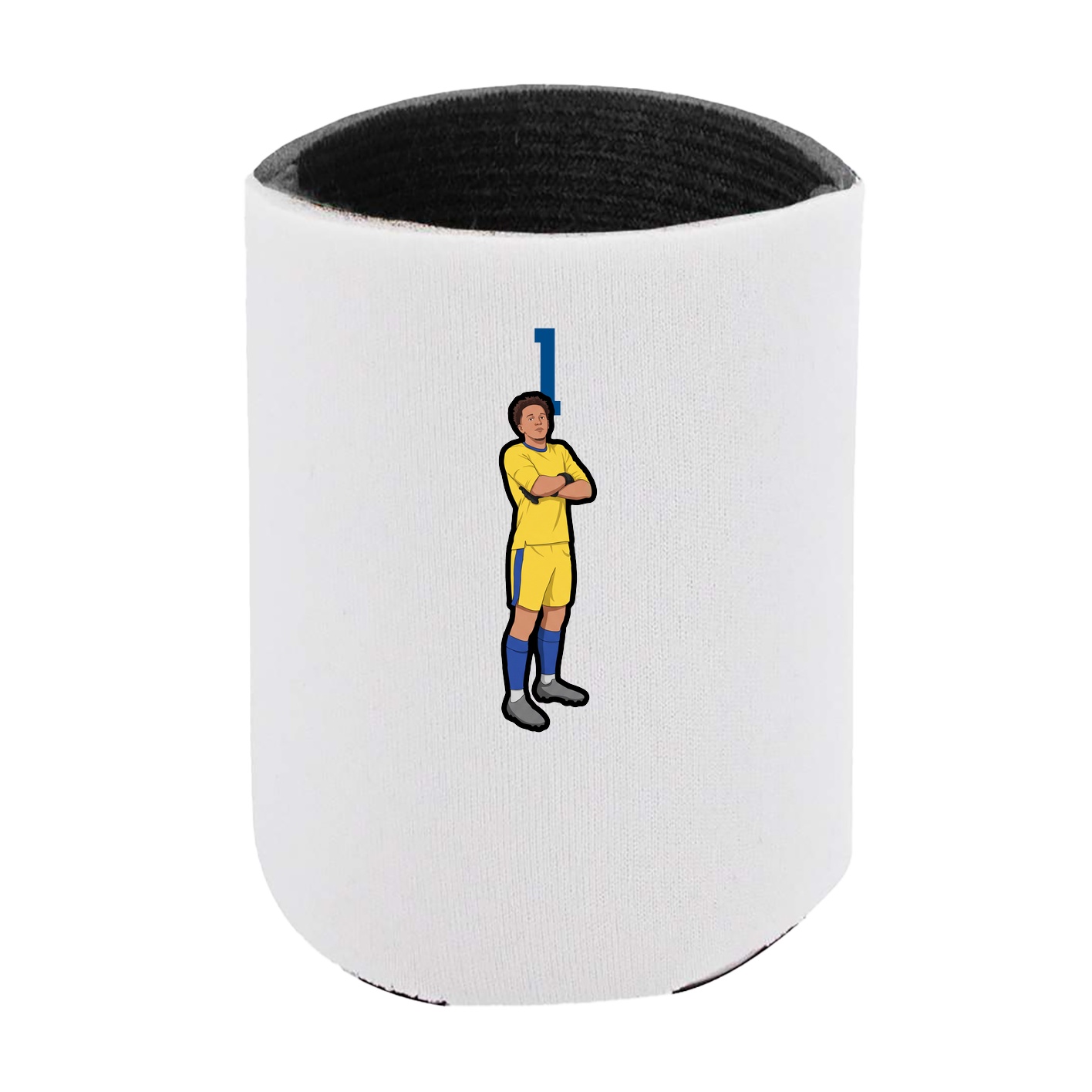 Can Holder — Number Top in White