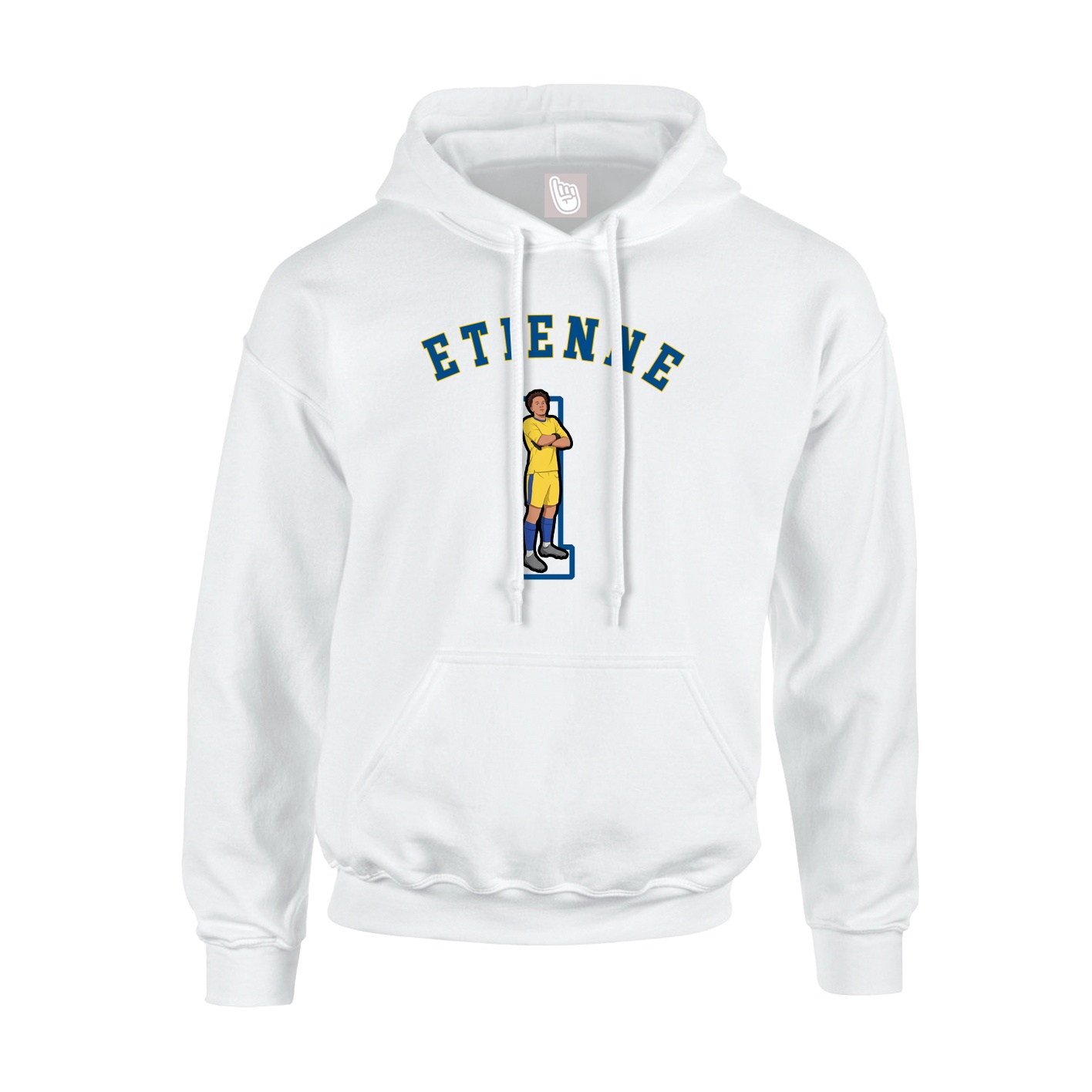 Youth Hoodie — Shirsey Arch in White