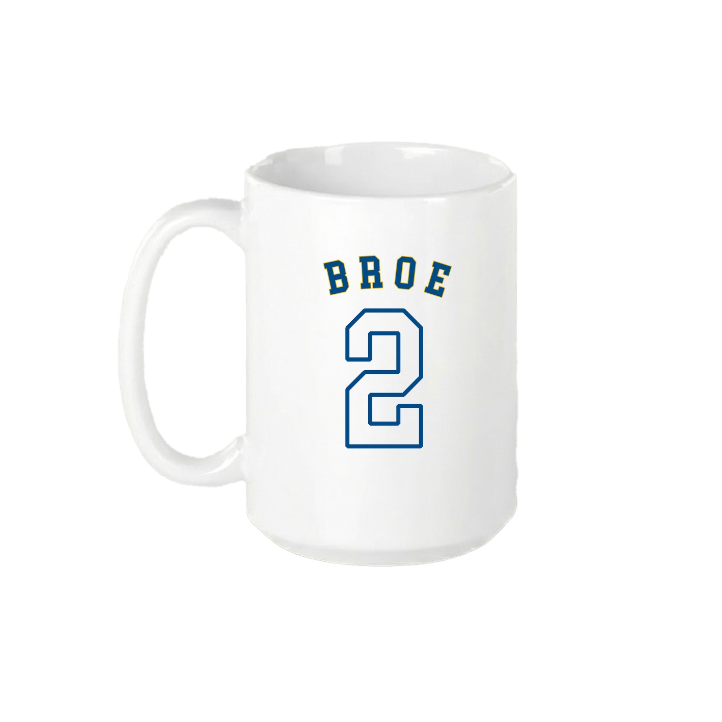 15oz Coffee Mug — Shirsey Arch in White