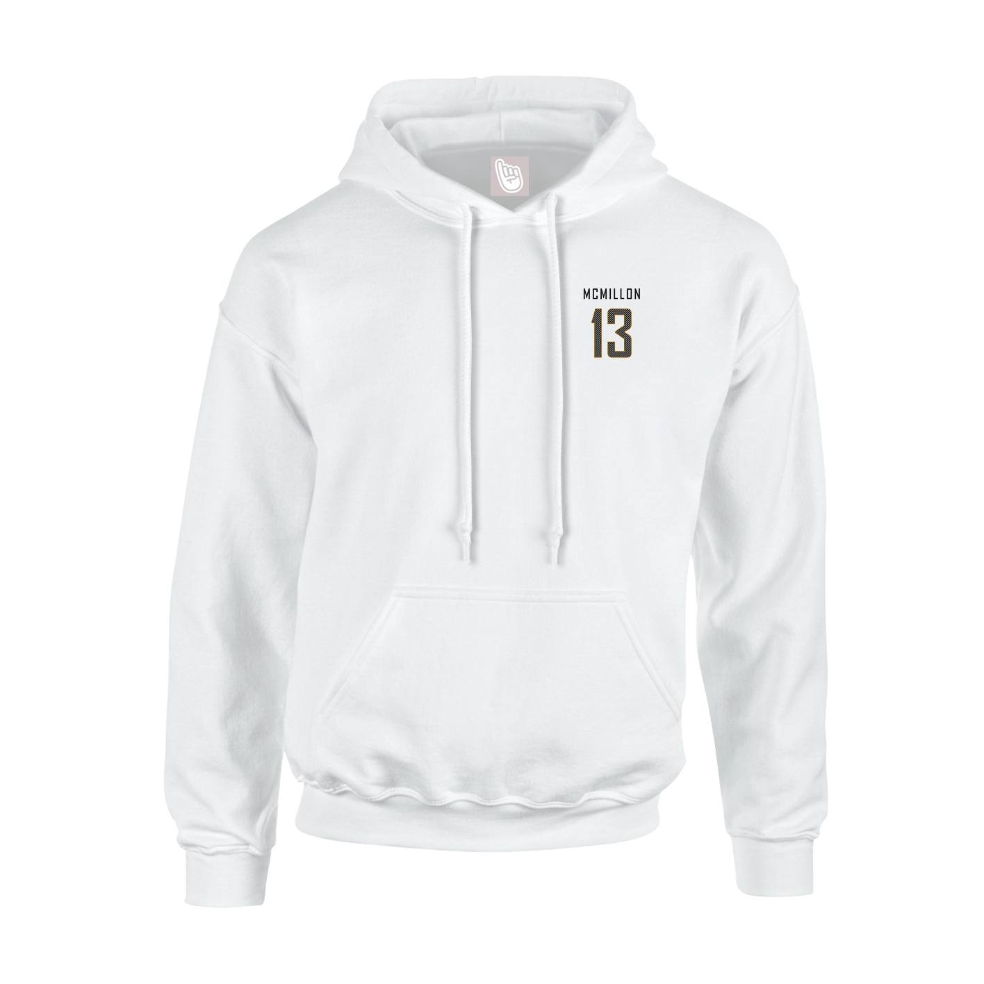 Hoodie — Mesh Shirsey in White