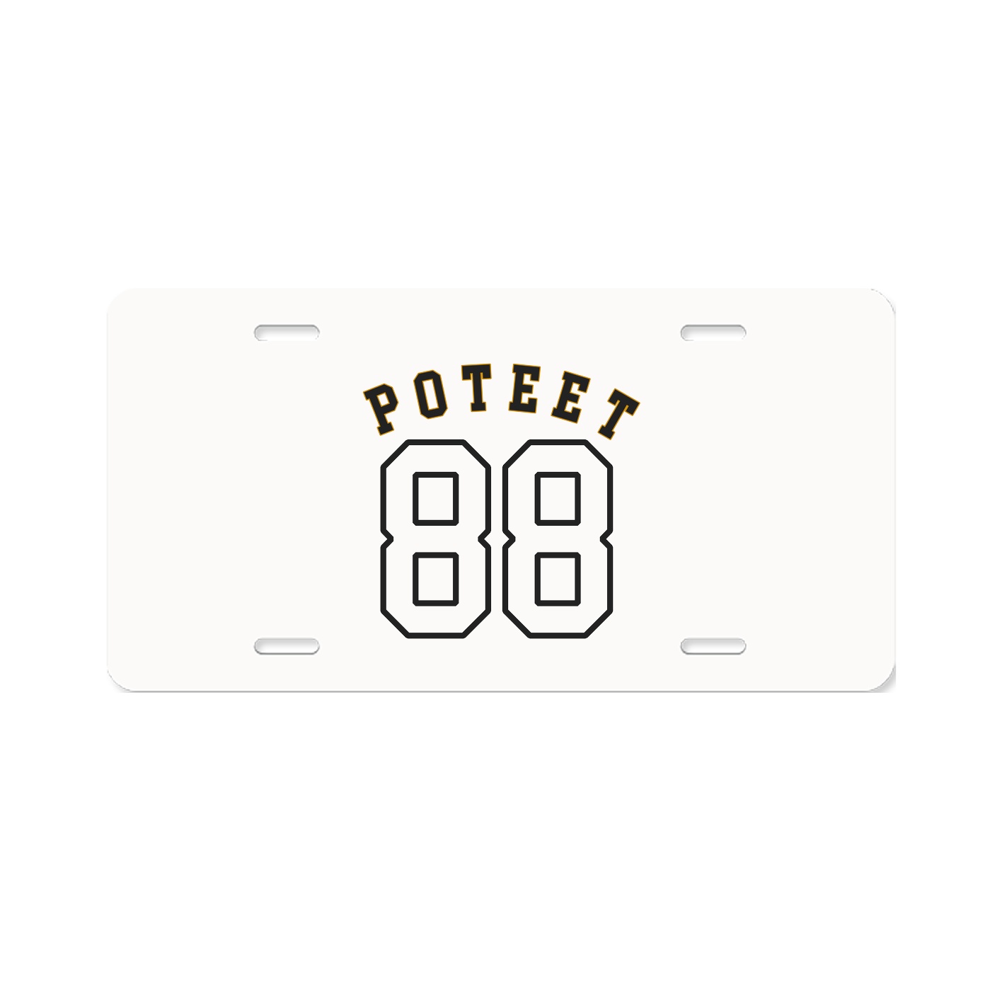 License Plate — Shirsey Arch in Classic