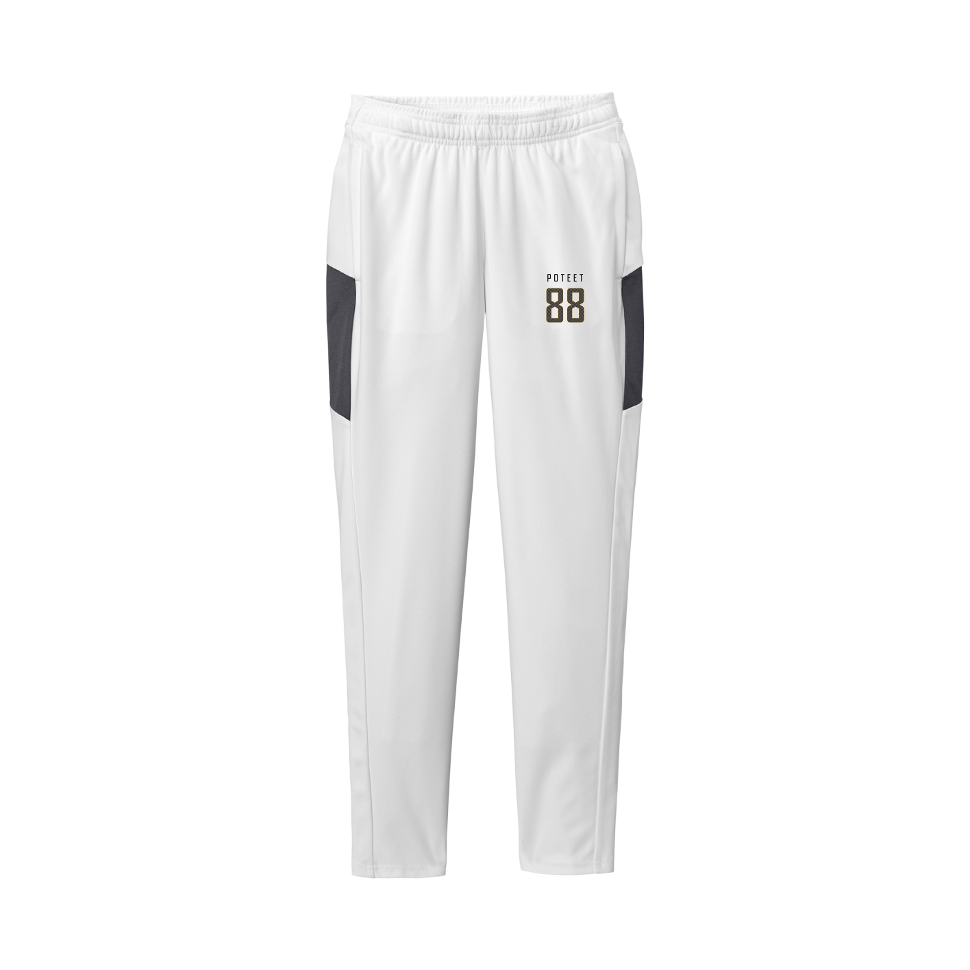 Women's Team Travel Pant — Mesh Shirsey in White/Grey