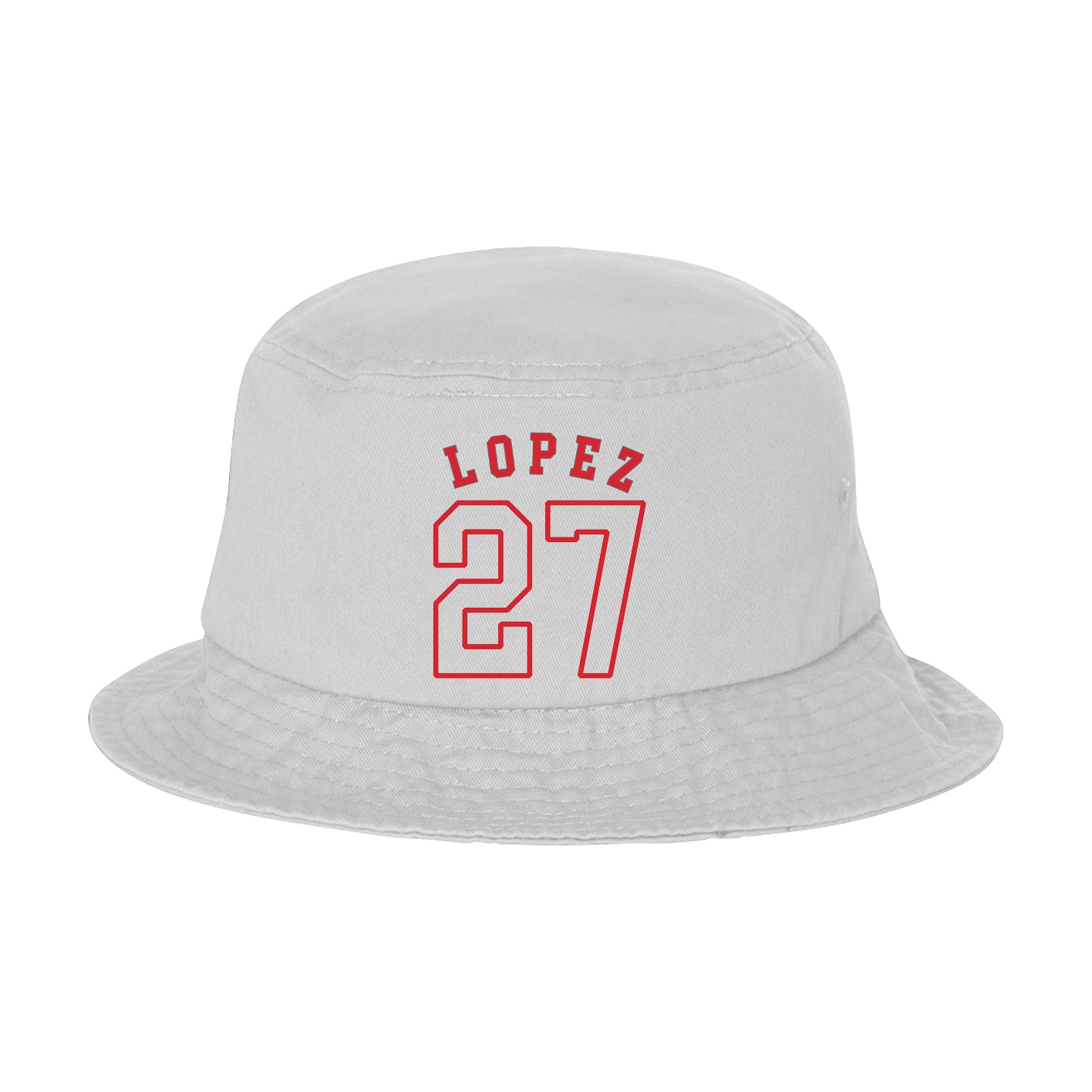 Bucket Cap — Shirsey Arch in White