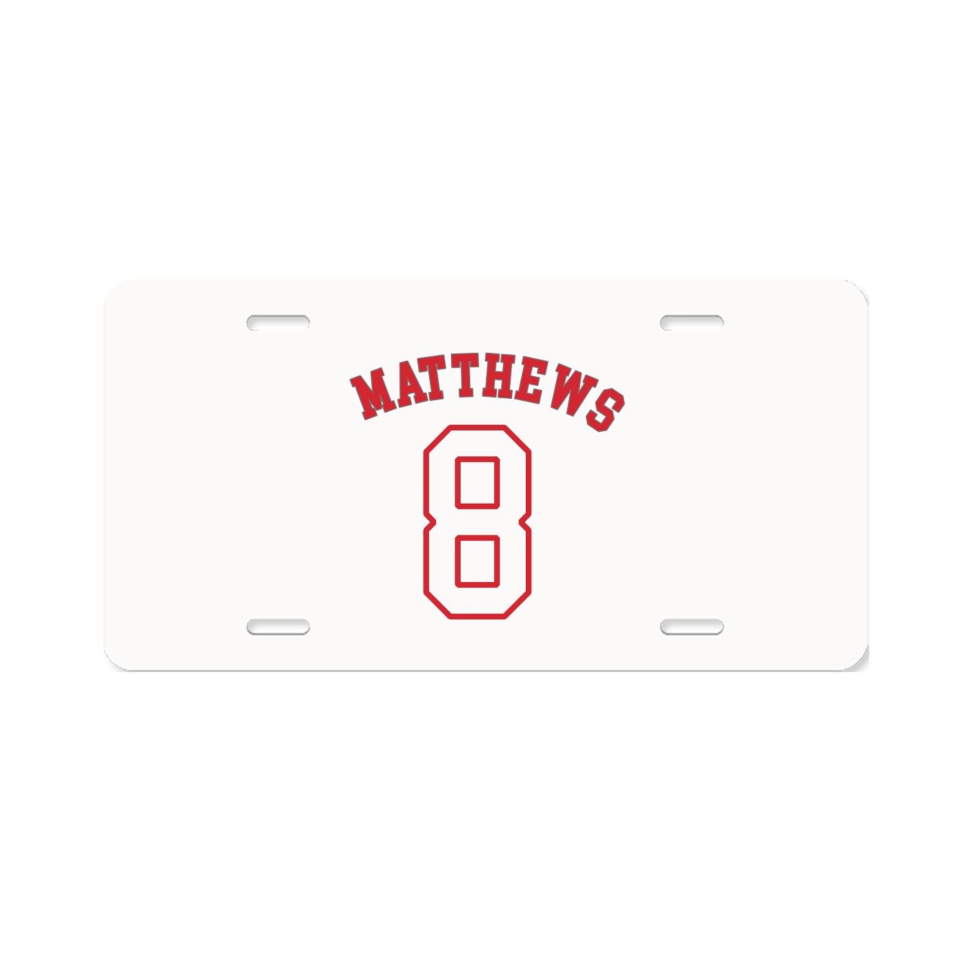 License Plate — Shirsey Arch in Classic