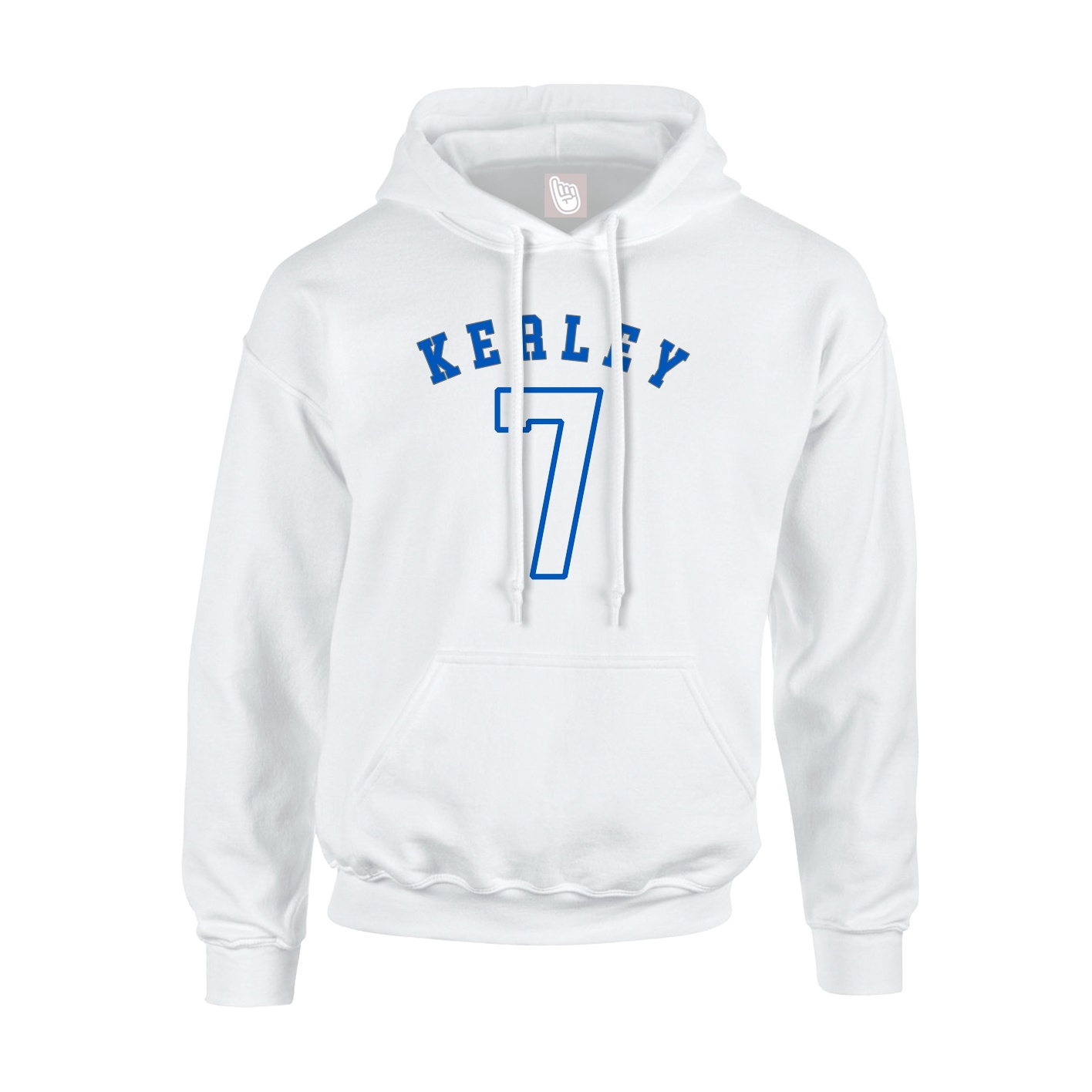 Youth Hoodie — Shirsey Arch in White