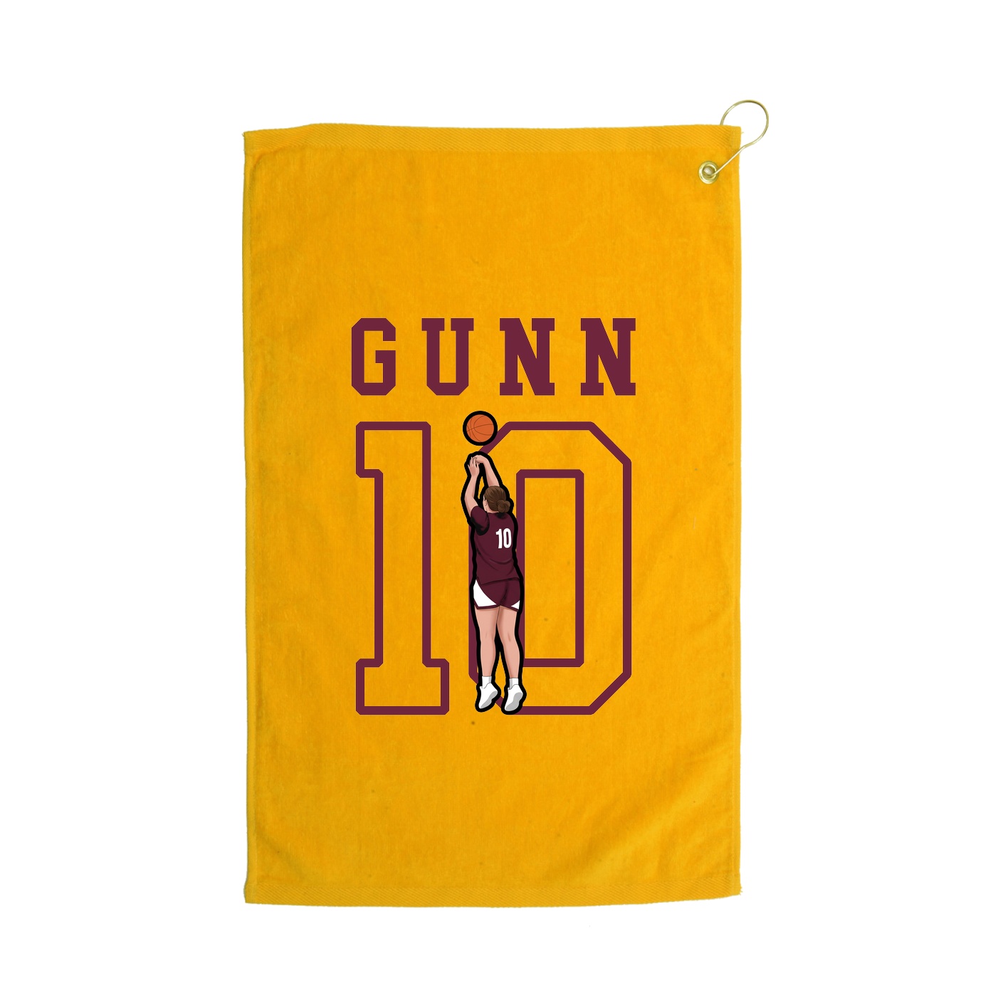 Golf Towel — Shirsey in Gold