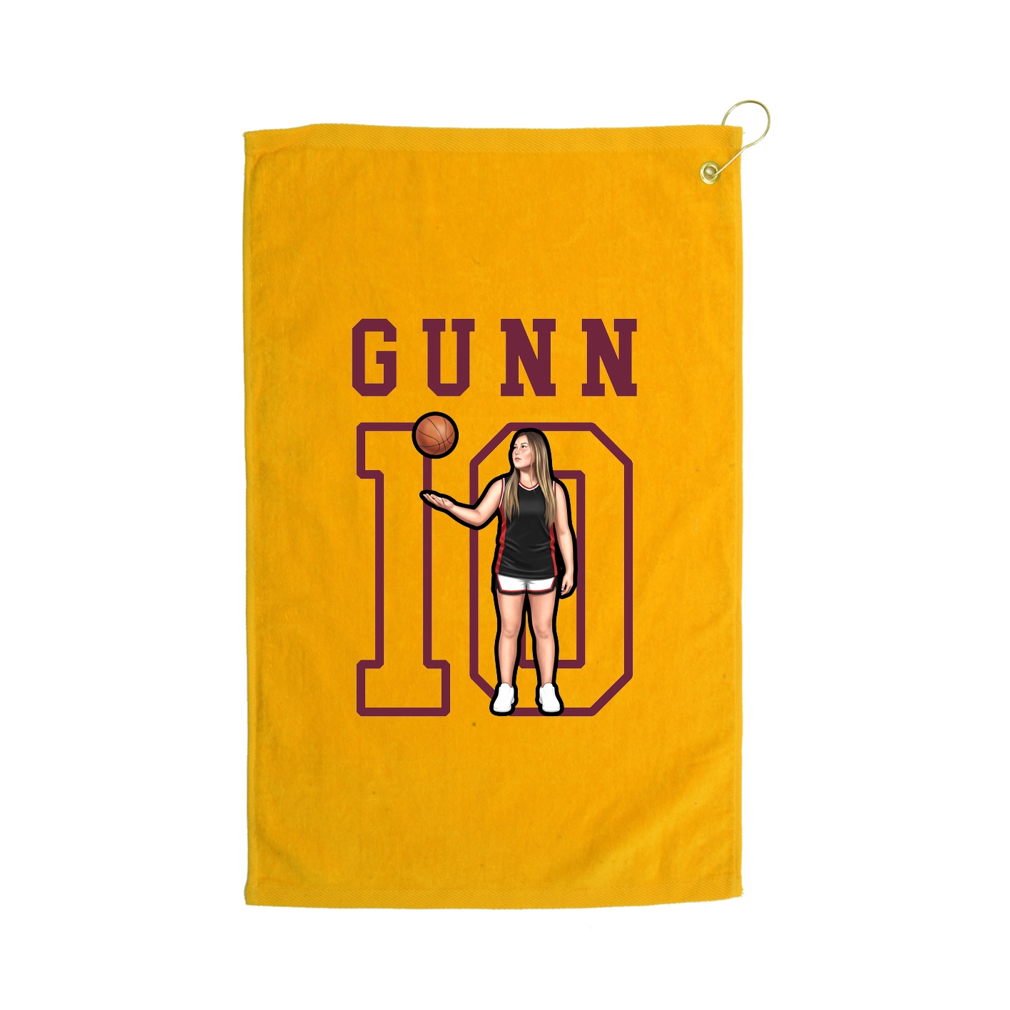 Golf Towel — Shirsey in Gold