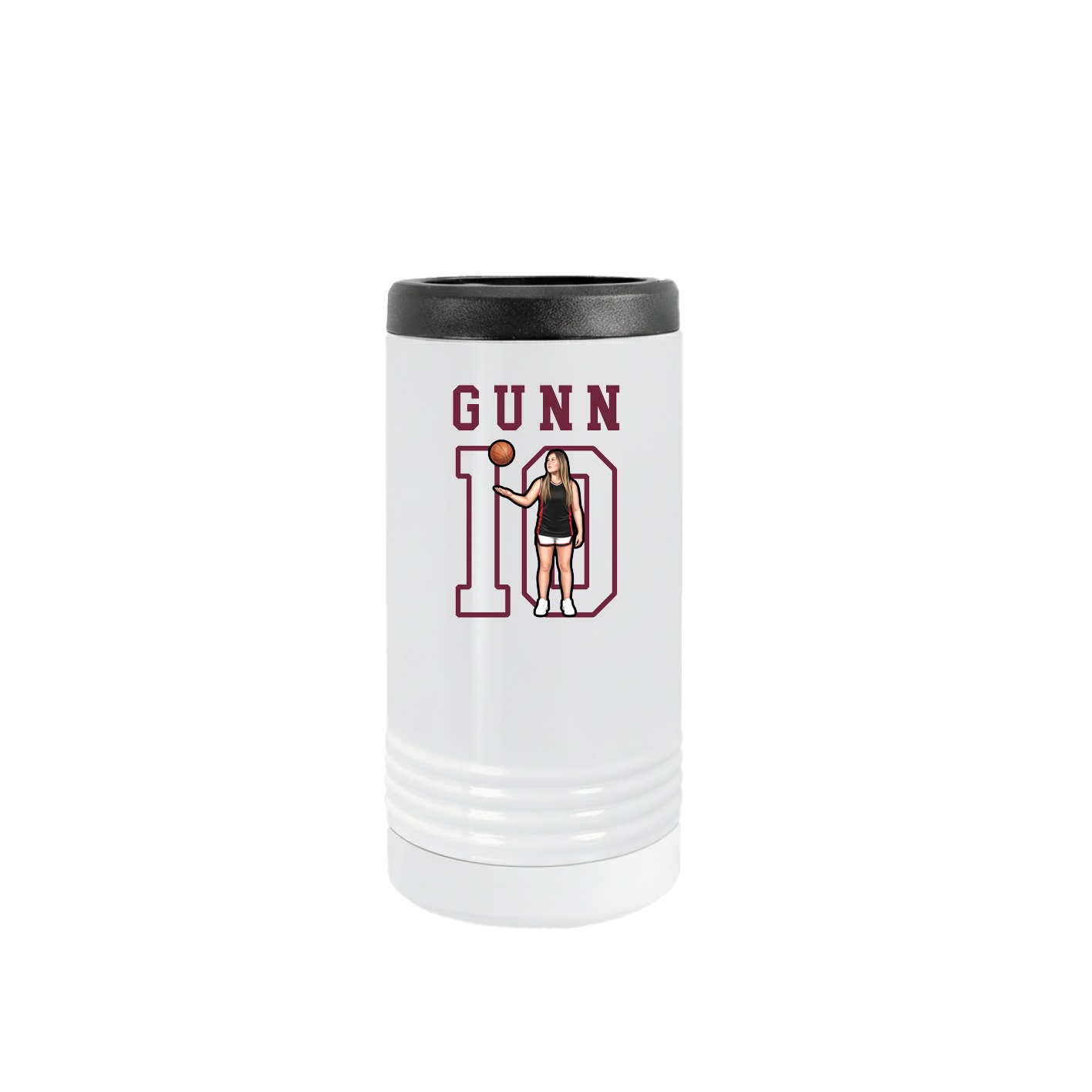 Slim Beverage Holder — Shirsey in White